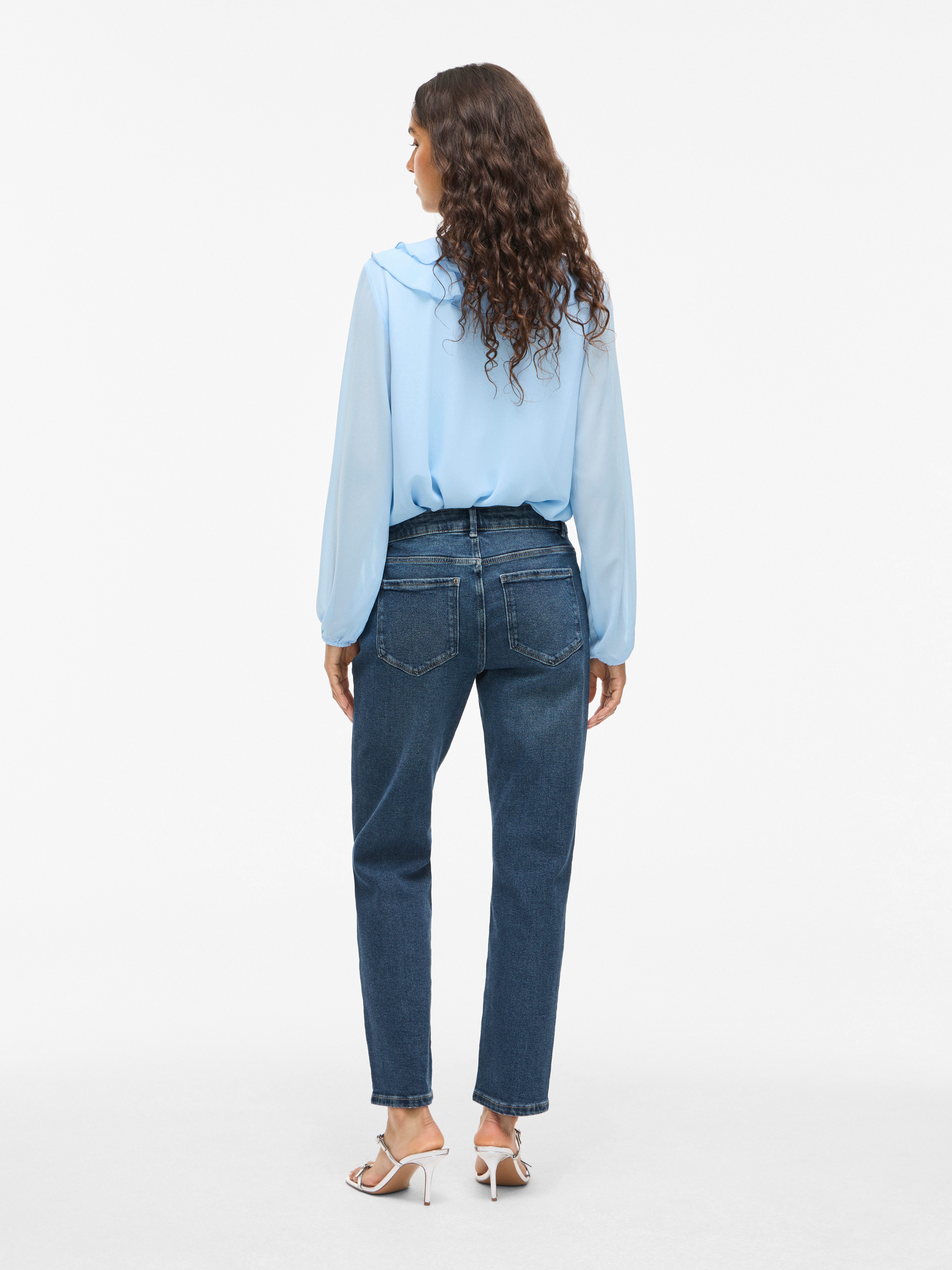 Vila Straight jeans VIALICE RW STRAIGHT JEANS MBD SOL91-NOOS