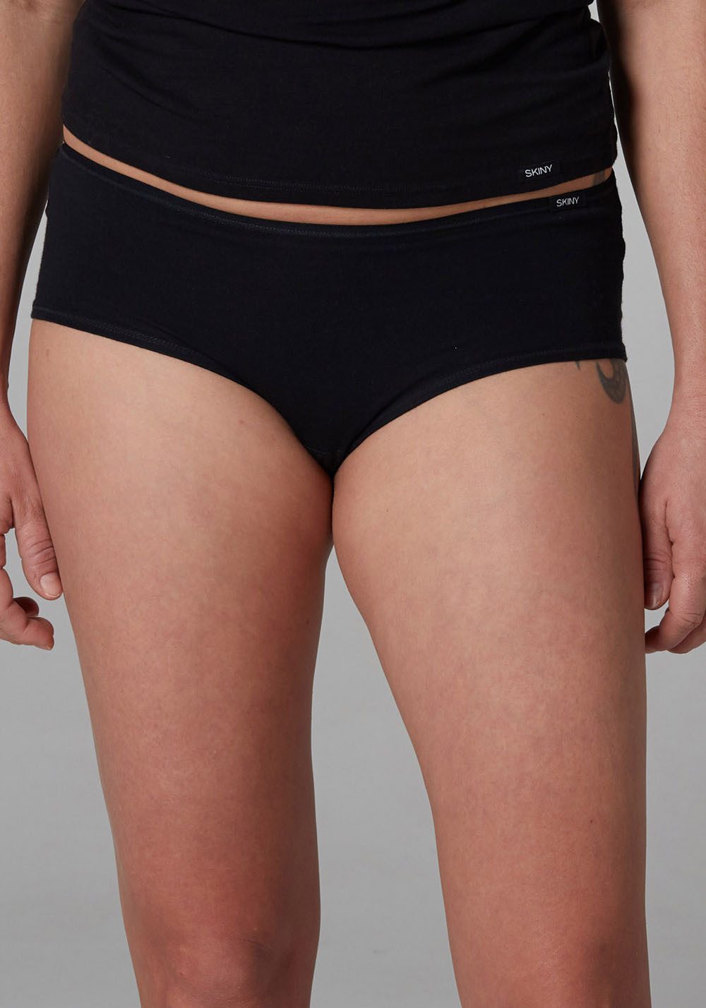Skiny® Hipster Advantage Cotton Heuphoog uitgesneden slip (2 stuks, Set van 2)