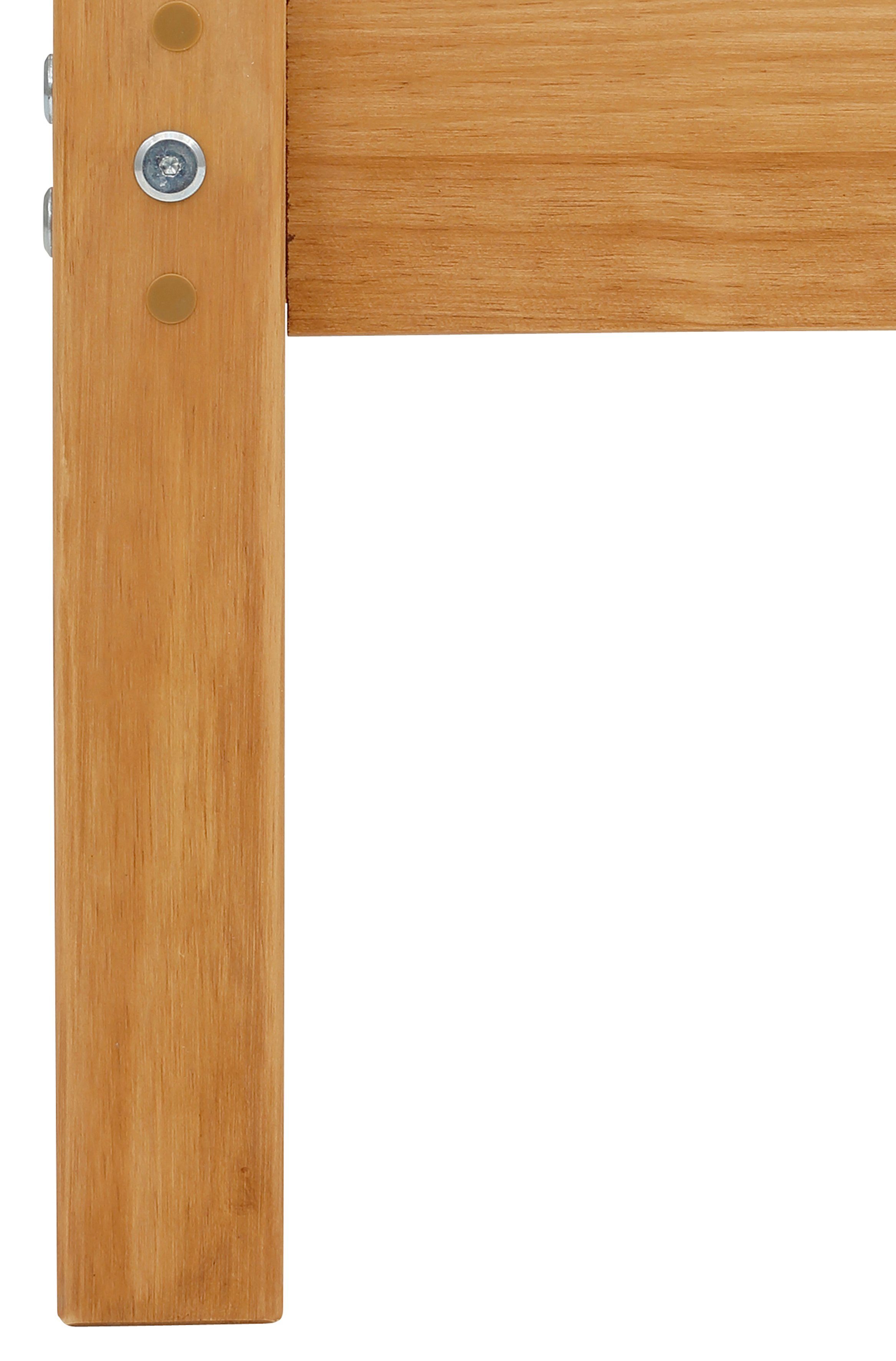 Lüttenhütt Kinderledikant Alpi 1-persoons van mooi grenenhout, lattenbodem, ligoppervlak 90x200 cm