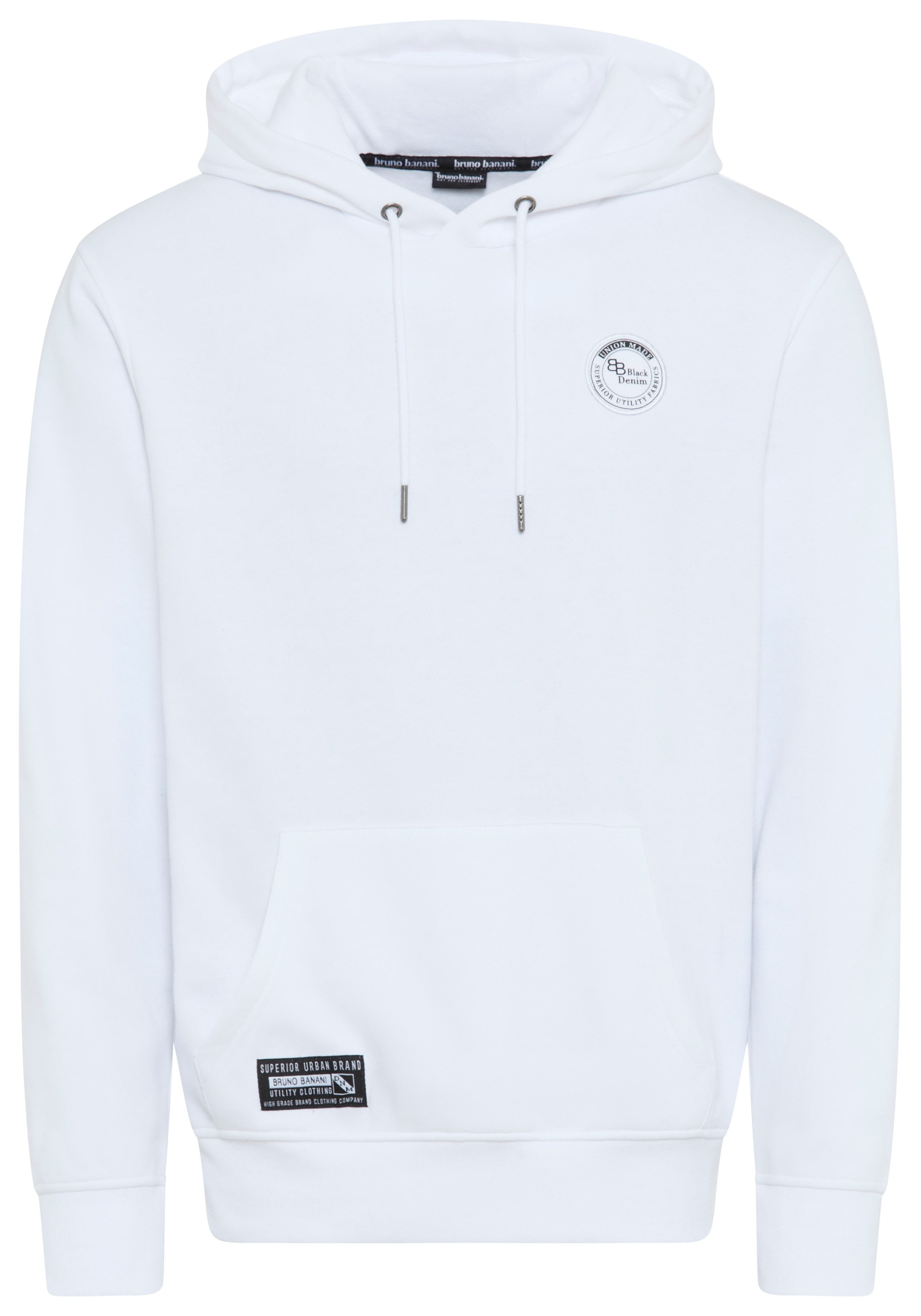 Bruno Banani Hoodie lange mouwen, smal gesneden, bedrukt ontwerp
