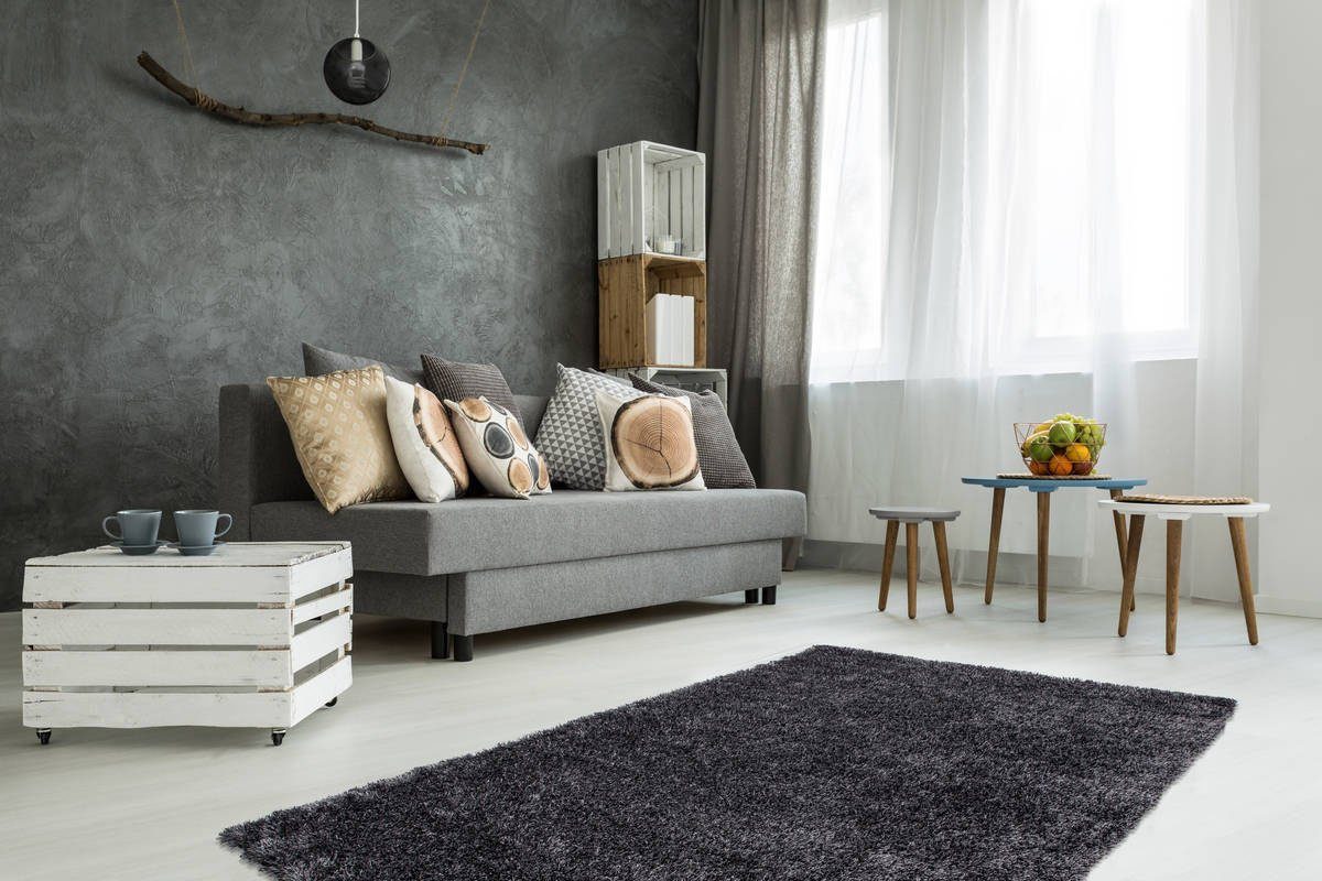 Kayoom Hoogpolig vloerkleed Diamond 700 zachte microvezel, lange pool, shaggy, mêlee, woonkamer