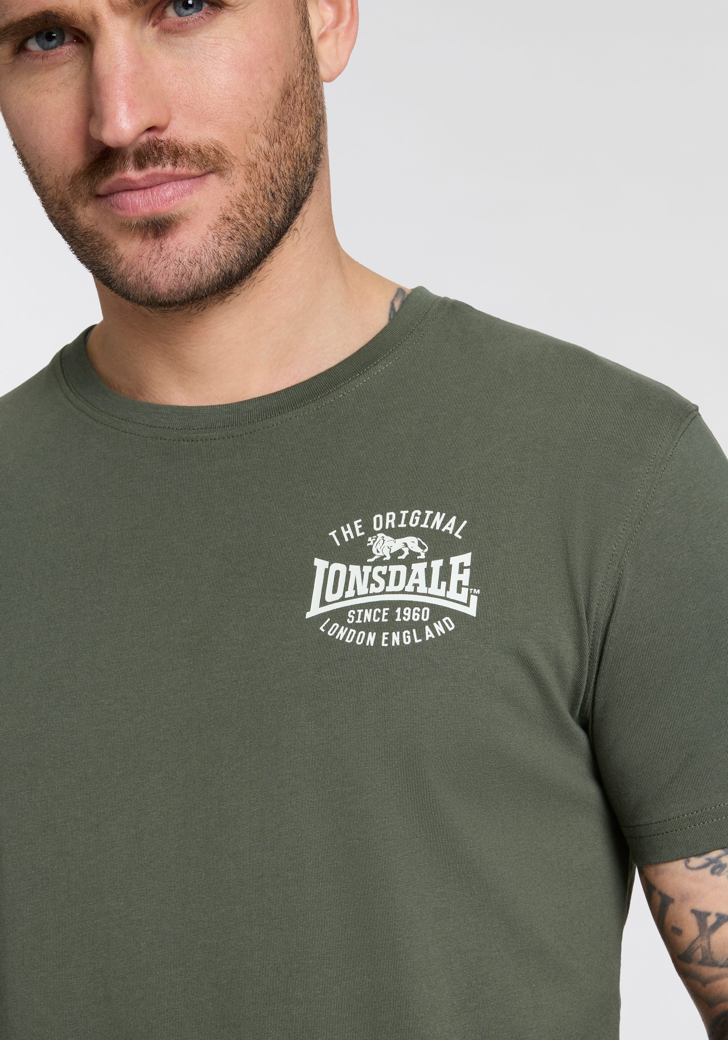 Lonsdale T-shirt Set van 2 (set, 2-delig)