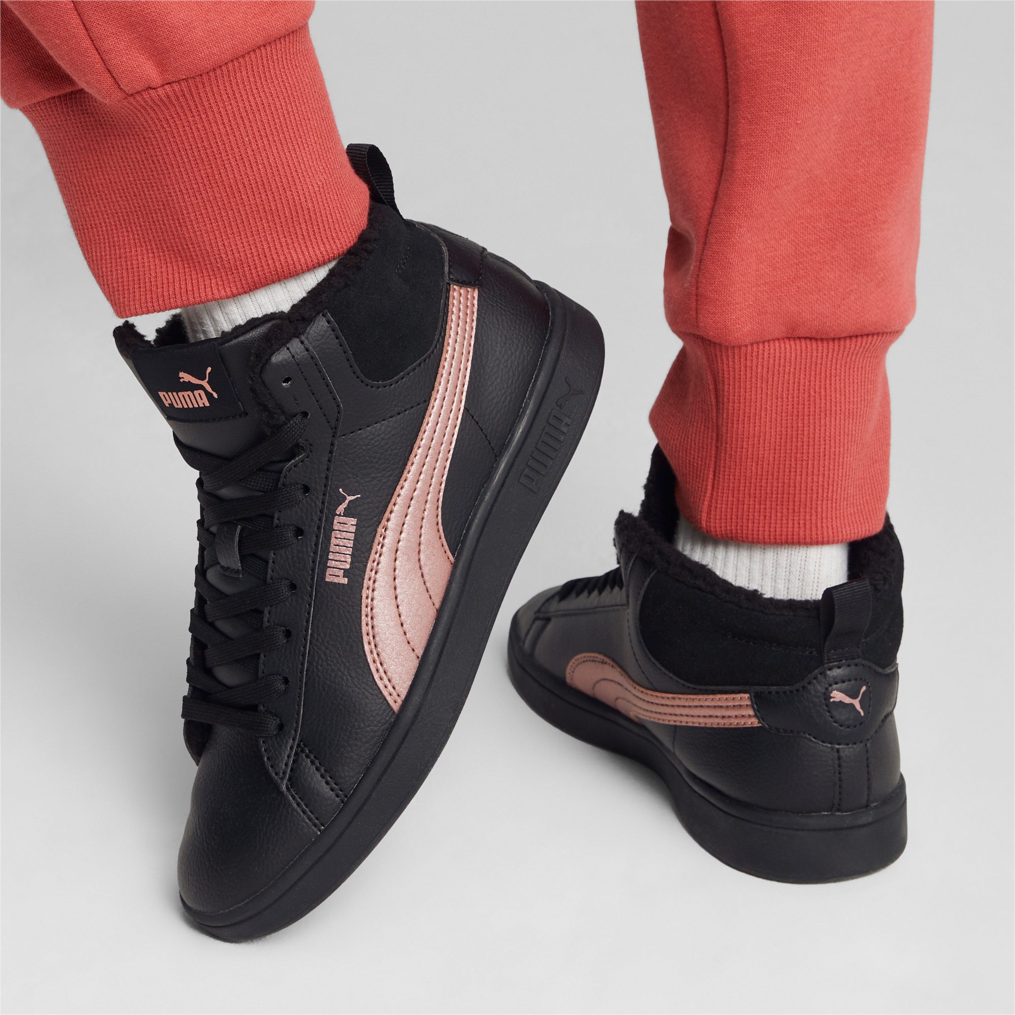 PUMA Sneakers SMASH 3.0 MID WTR Sneakerboots, winterlaarzen, gevoerd