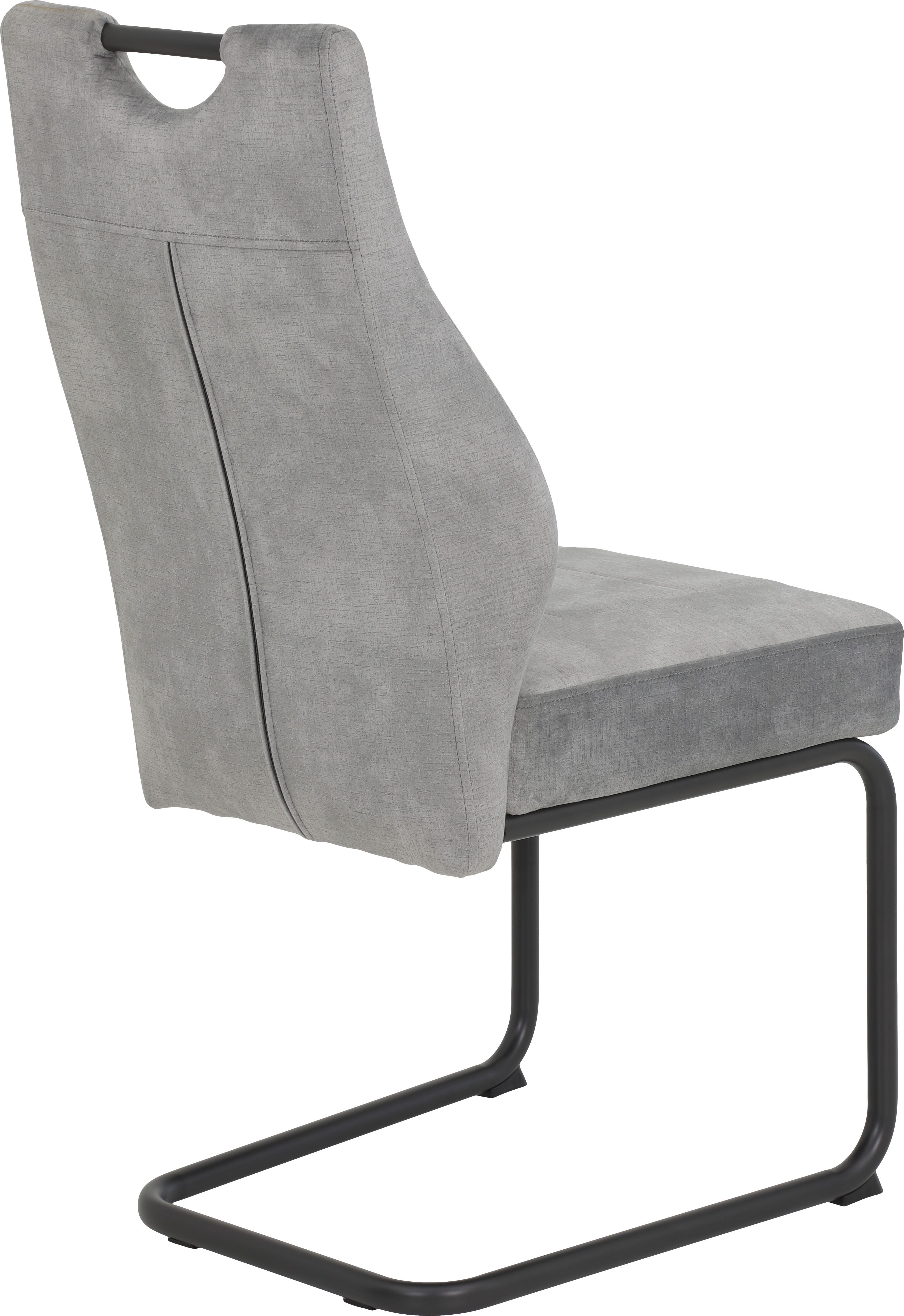 HELA Eethoek EMS tafel 140-180x90 cm uitschuifbaar, eettafel inclusief 4 stoelen (set, 5-delig)