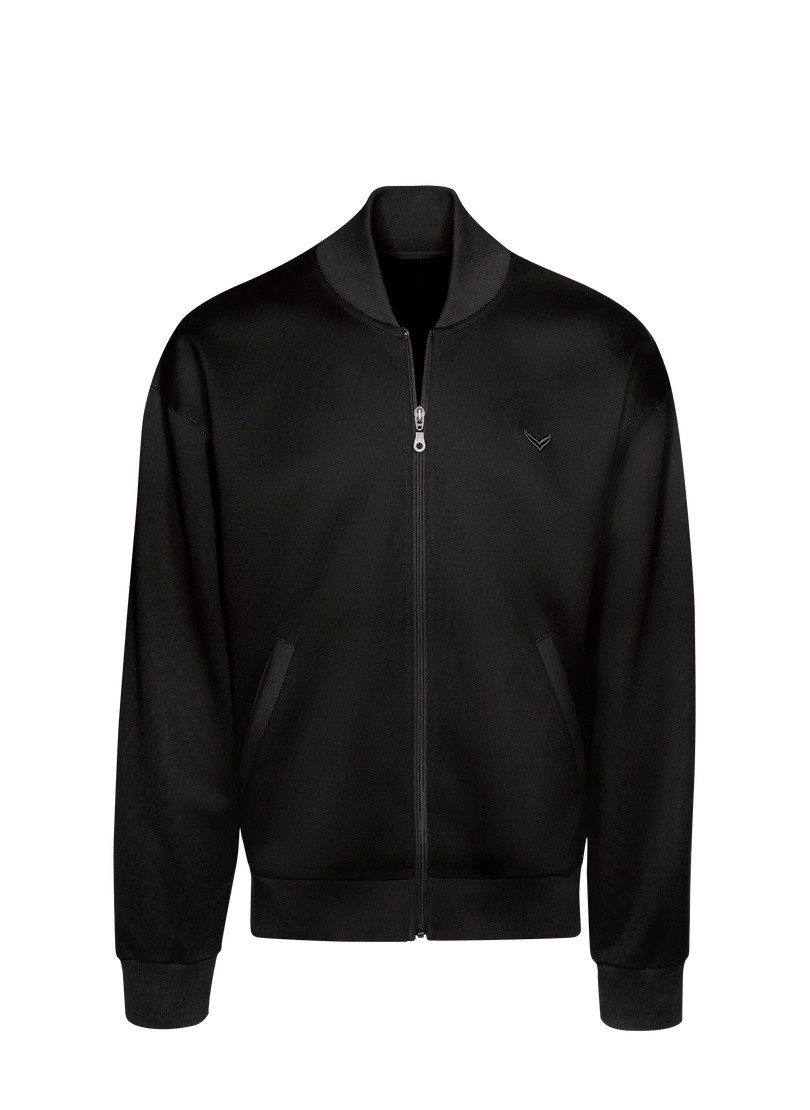 Trigema Sweatvest TRIGEMA Collegejacke in zachte sweatkwaliteit (1-delig)