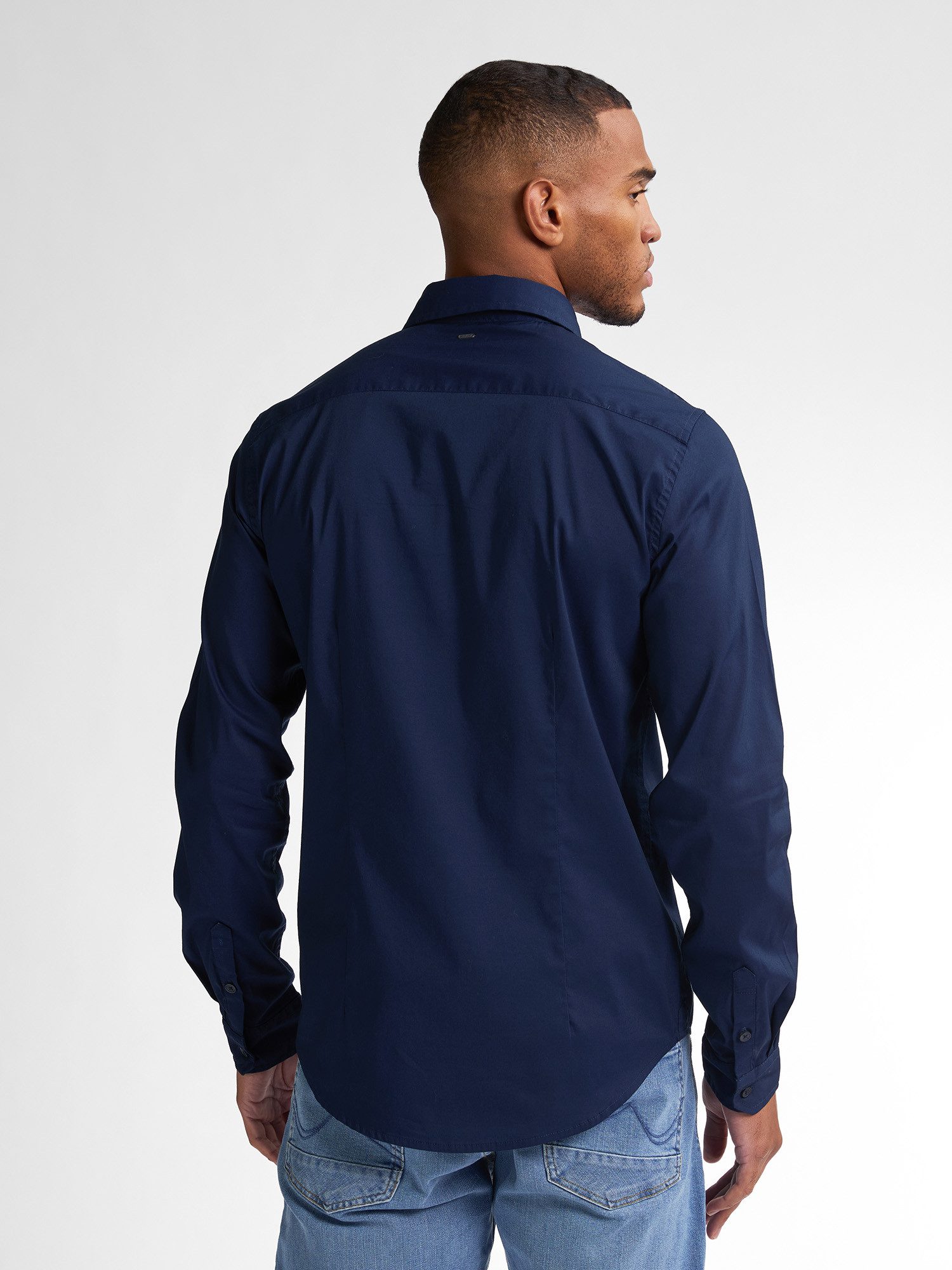 Petrol Industries Shirt met lange mouwen met button-downkraag