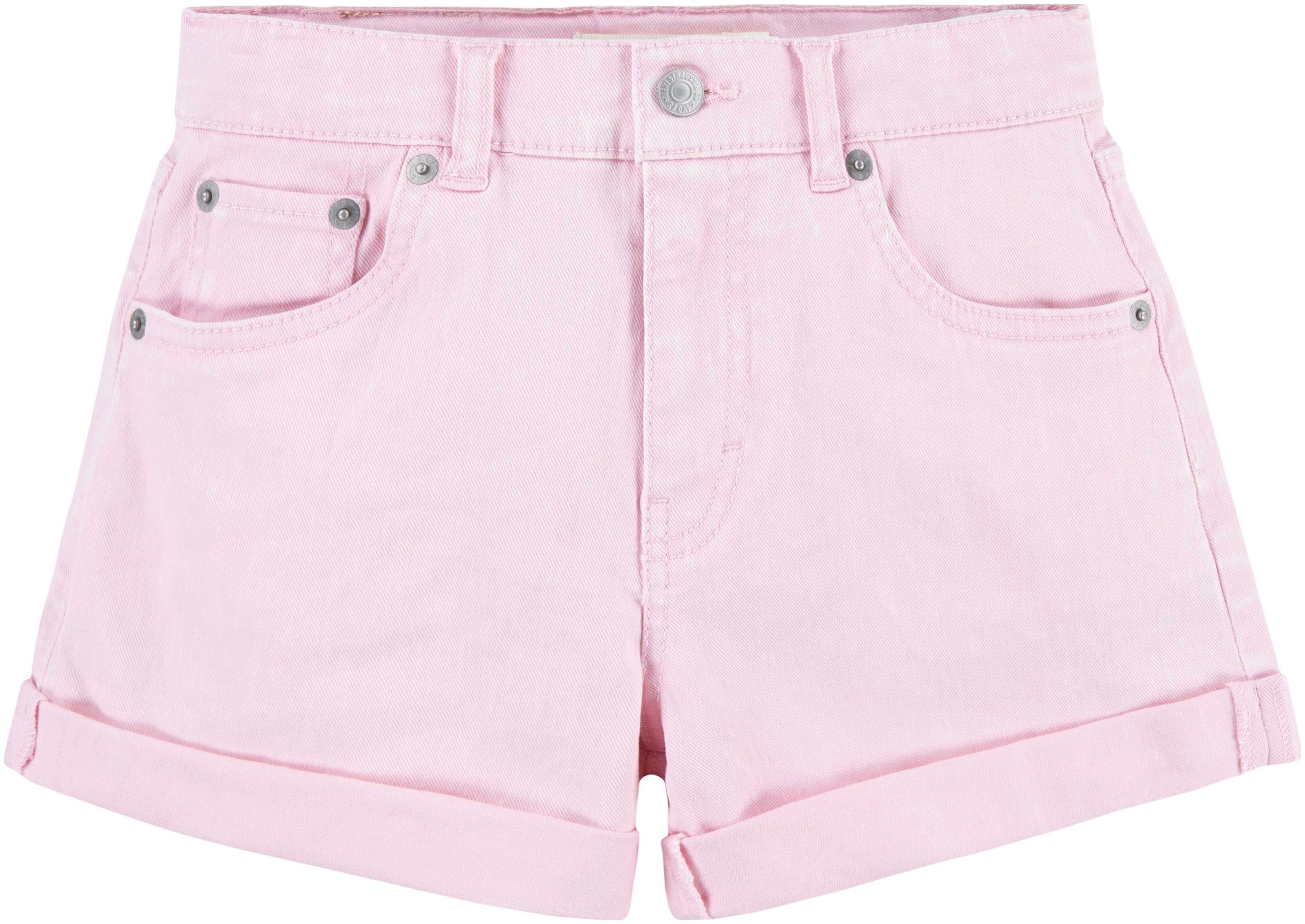 Levi's Kidswear Jeansshort LVG MINI MOM SHORT W/ ROLL CUF