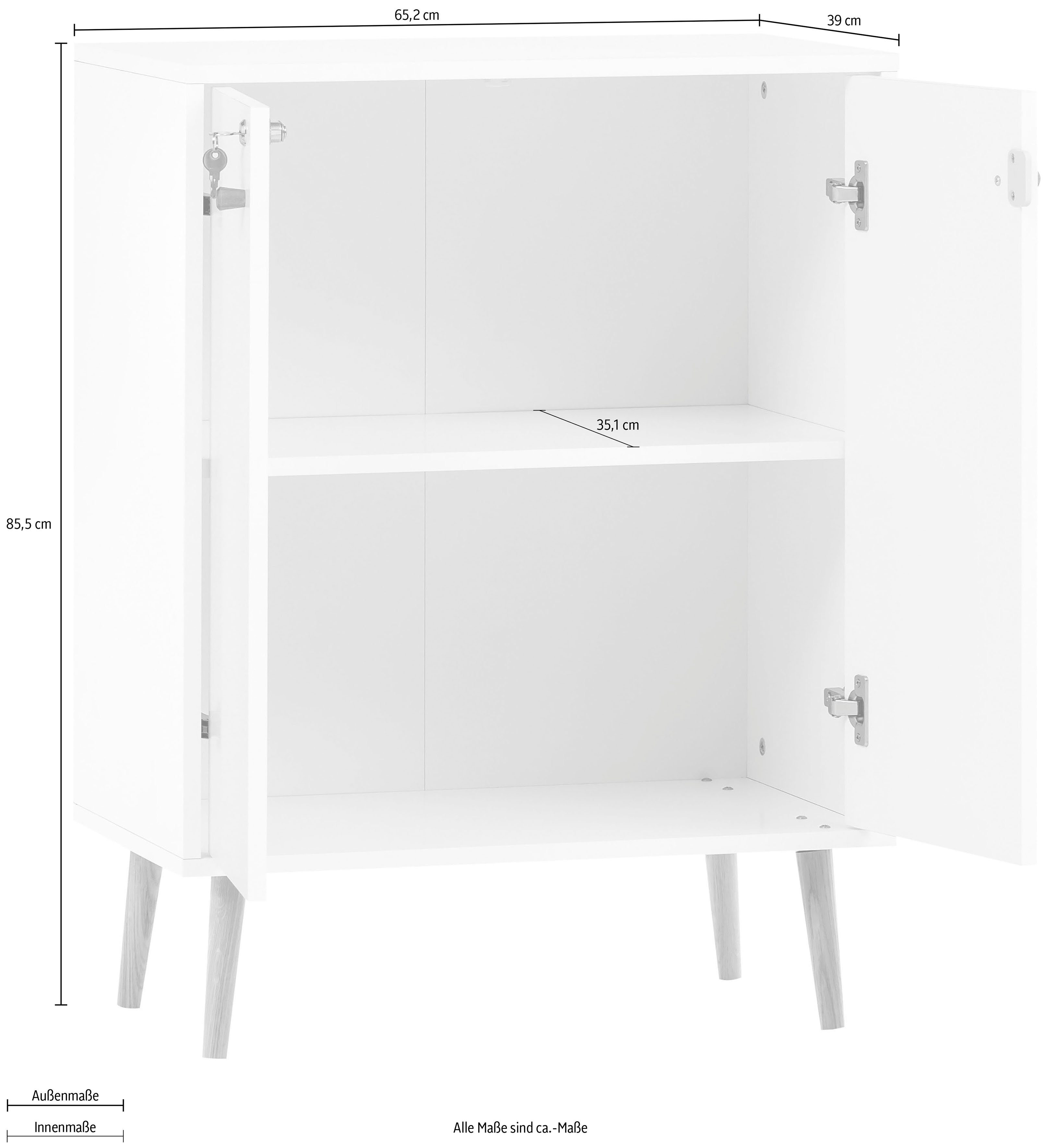 Schildmeyer Archiefkast Jonte Breedte 65,2 cm