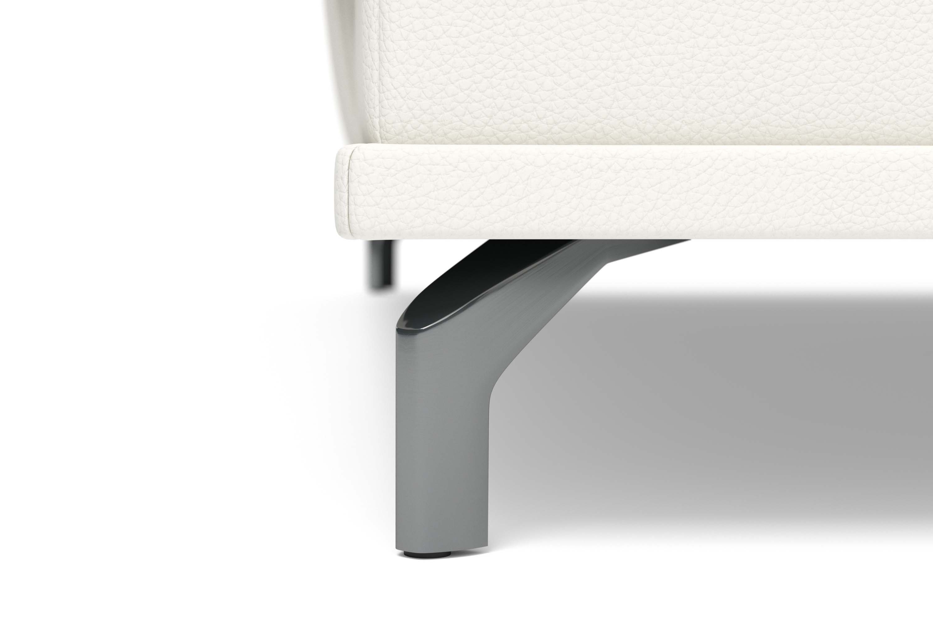 Places of Style Hoekbank Costello L-vorm, met zitdiepteverstelling, armleuningverstelling en