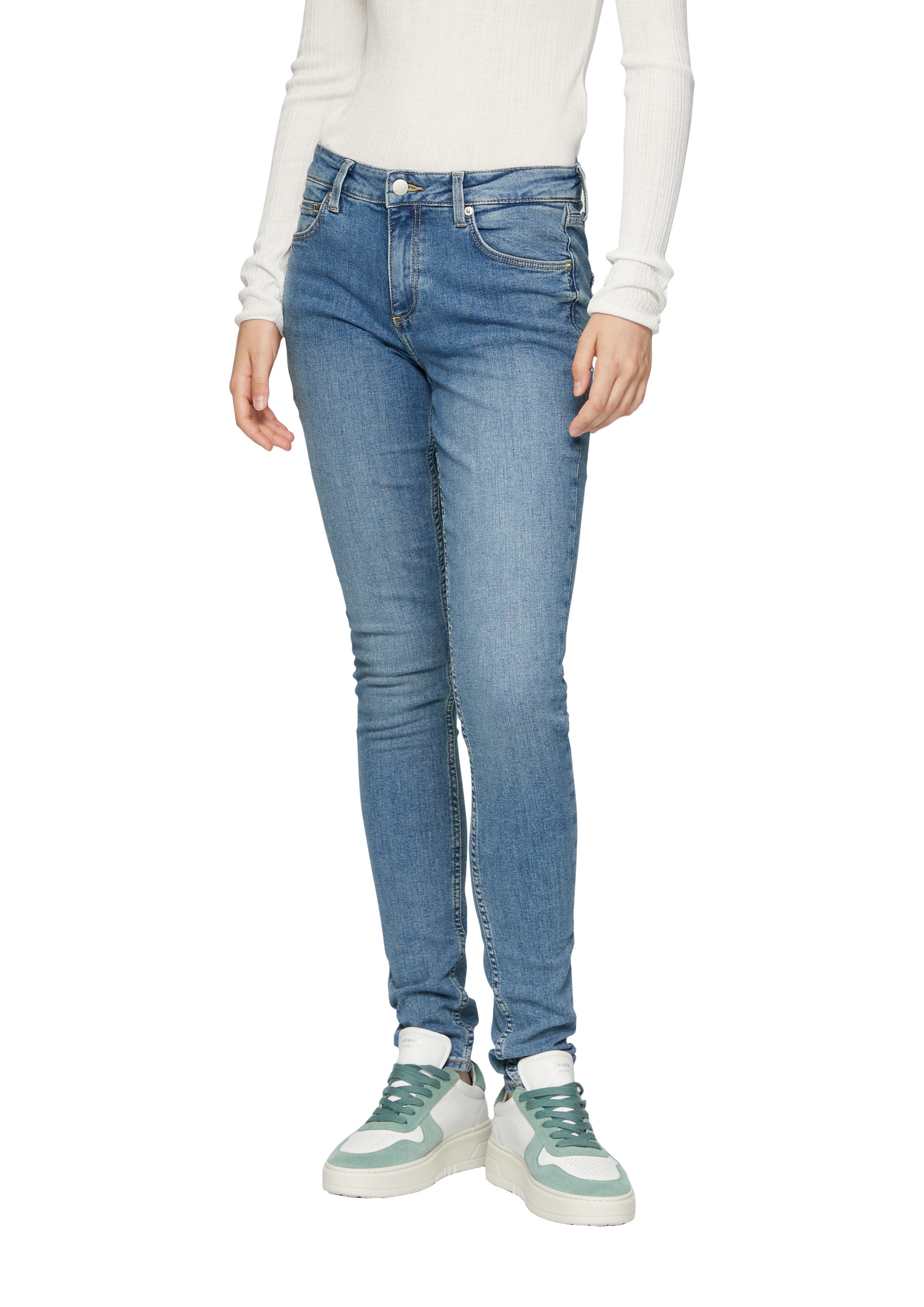 Q S designed by Skinny fit jeans met zakken