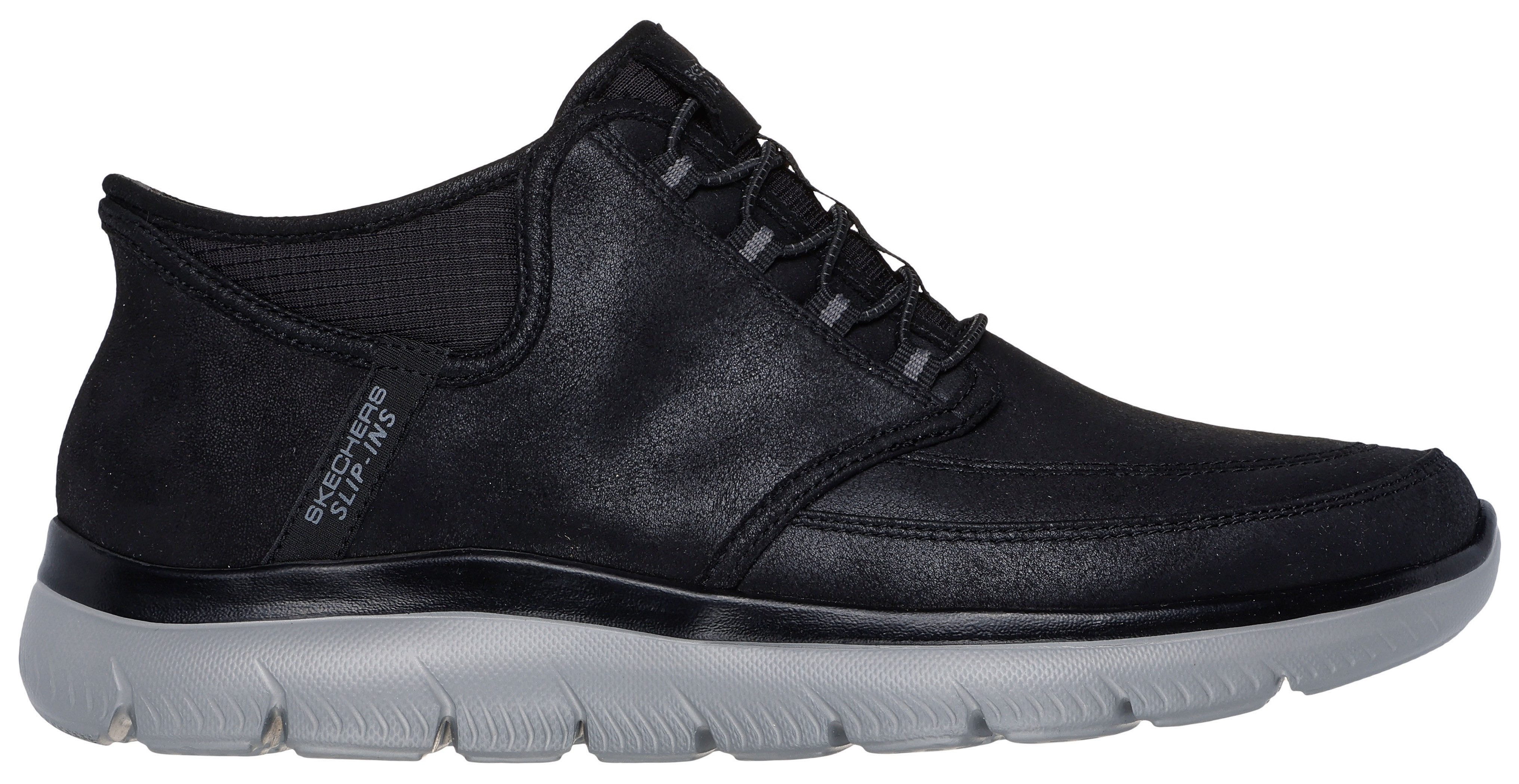 Skechers Slip-on sneakers Summits , veterboots, mid cut sneaker met hands free slip-ins™