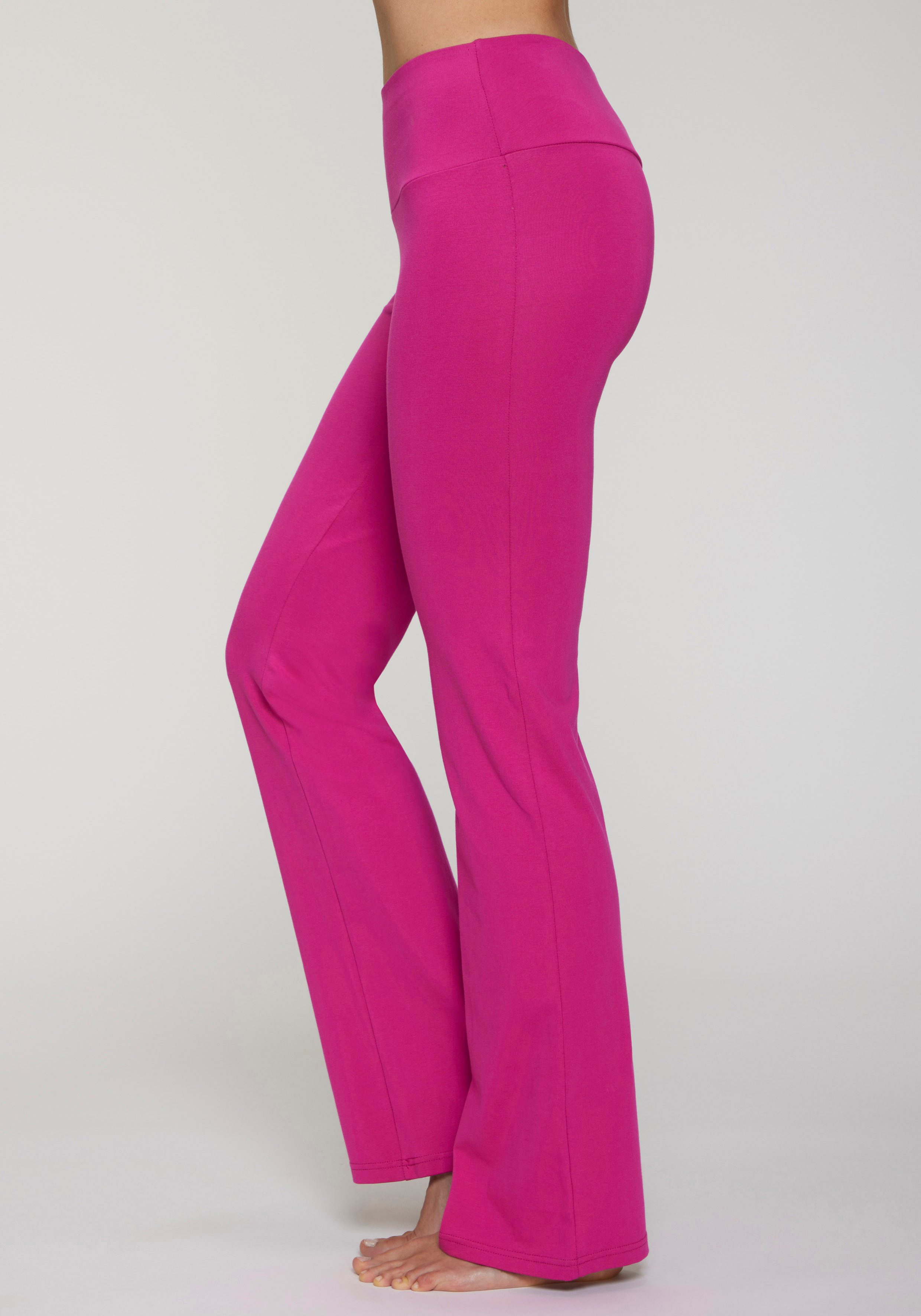 active by Lascana Jazzpants met brede boord