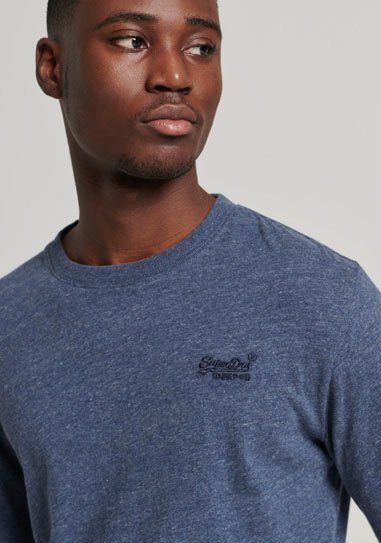 Superdry Shirt met lange mouwen VINTAGE LOGO EMB LS T