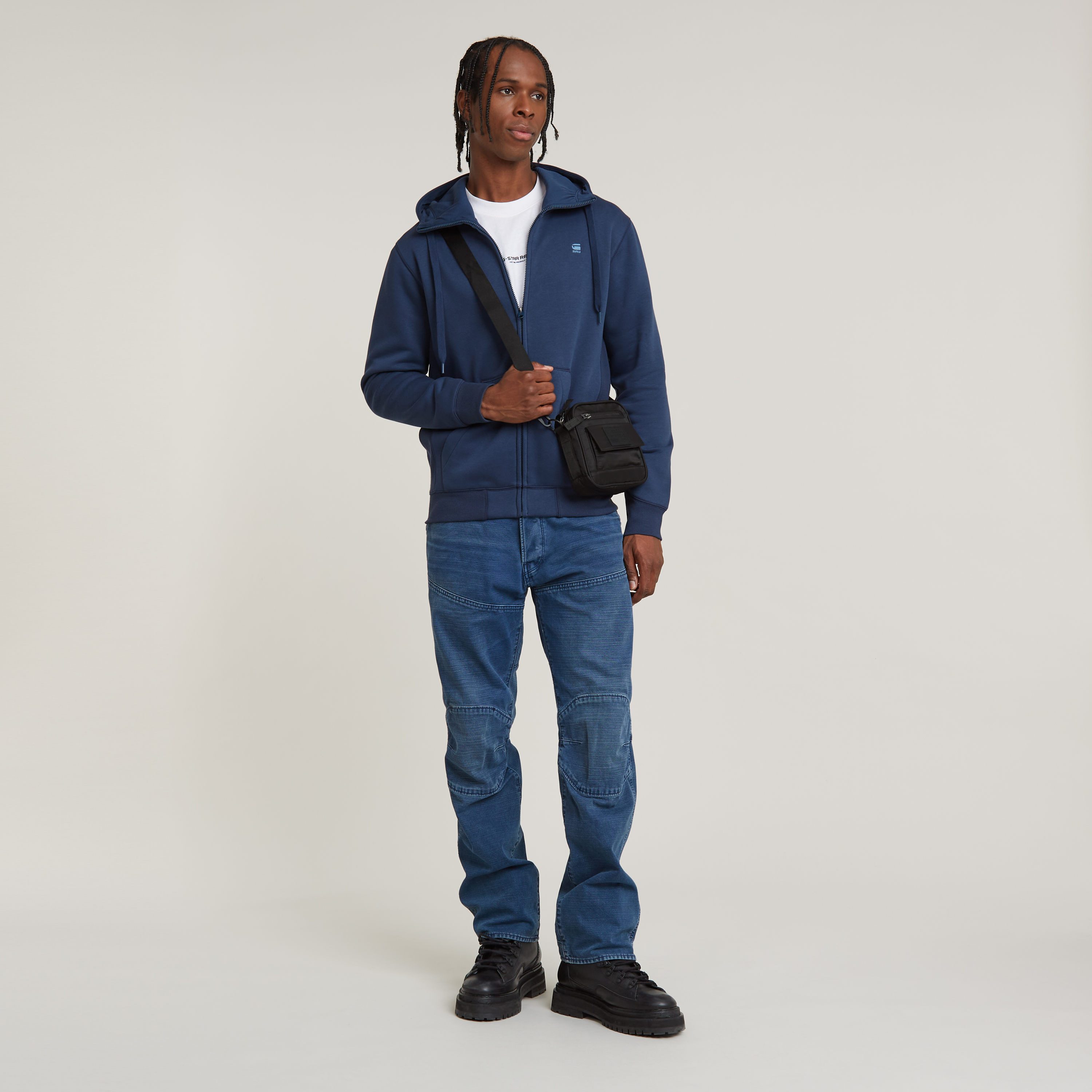 G-Star RAW Capuchonsweatvest Premium Basic Hooded Zip Sweater
