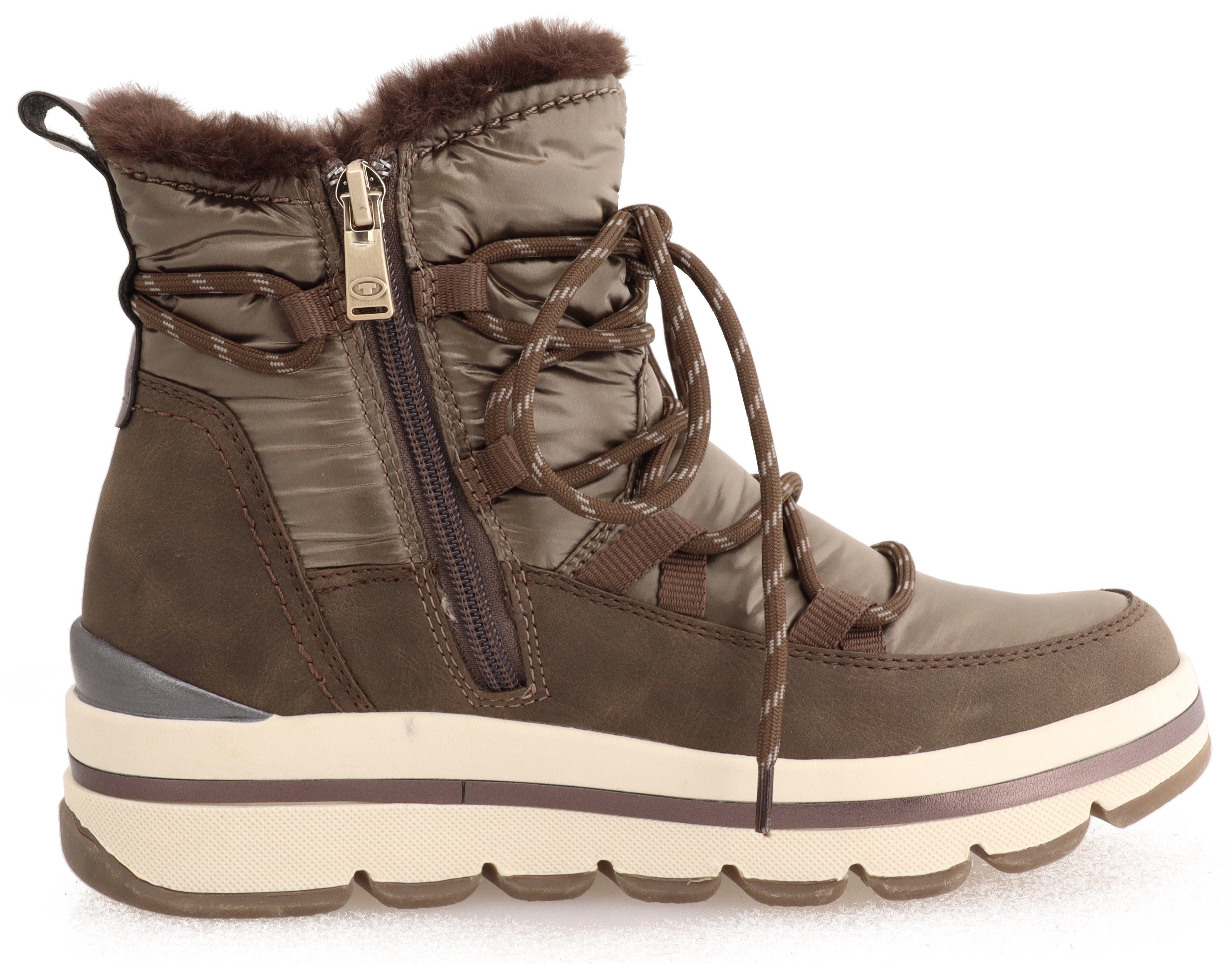 Tom Tailor Winterlaarzen met gestempeld logo bij de hiel