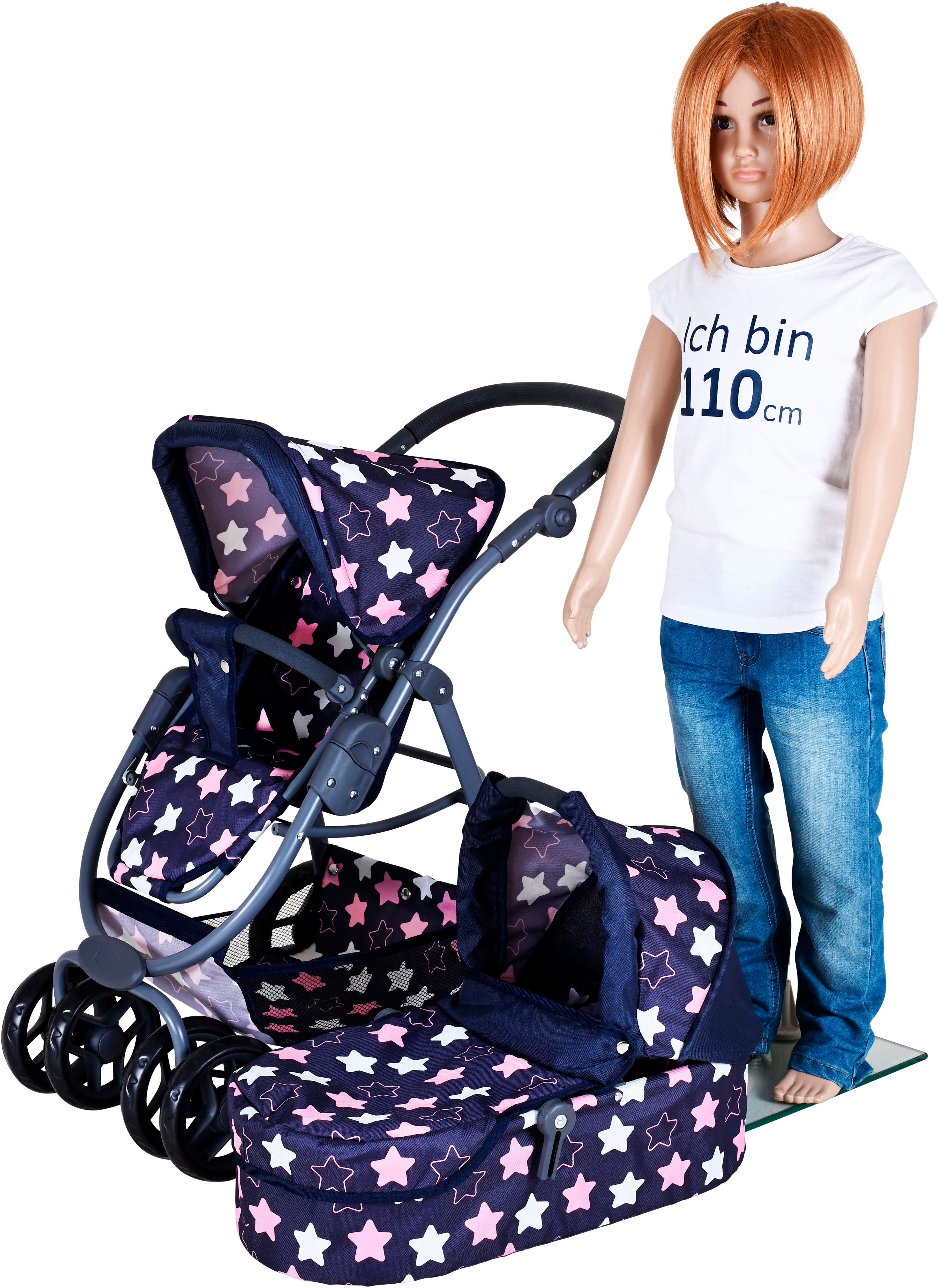 Knorrtoys® Combi-poppenwagen Coco