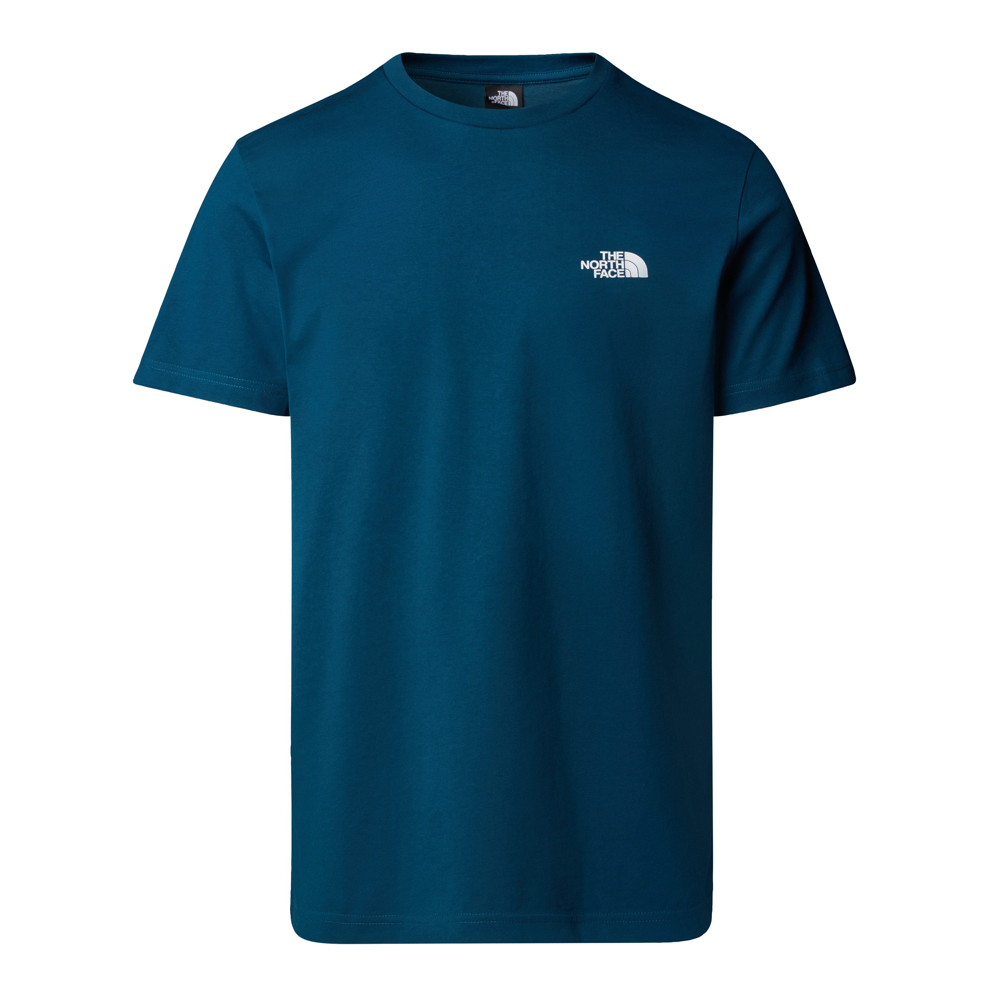 The North Face Simple Dome T-Shirt Heren Petrol- Heren Petrol