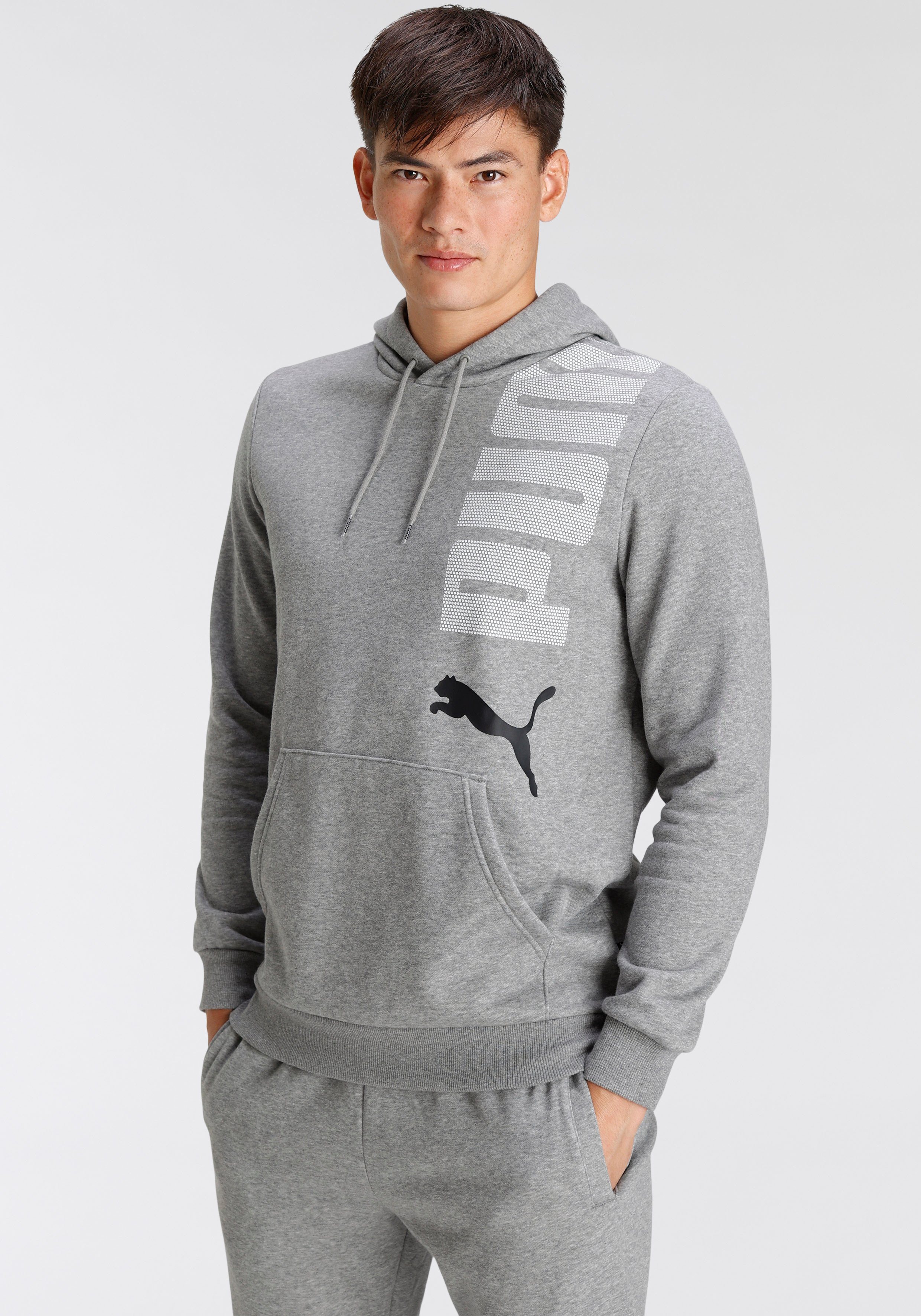 PUMA Hoodie heren hoodies maat L grijs