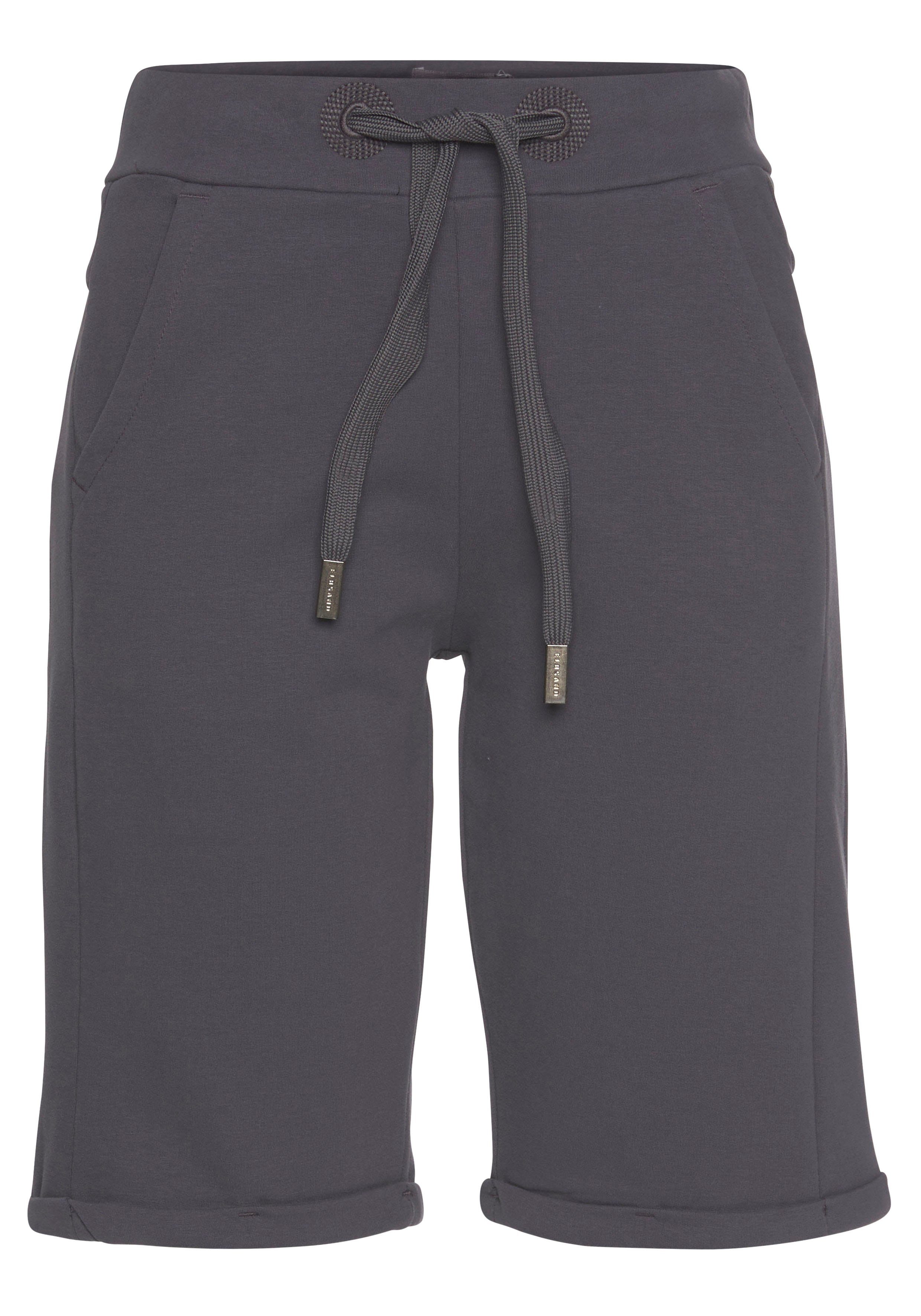 Elbsand Sweatbermuda Brinjana met zakken, shorts, korte broek, joggingbroek