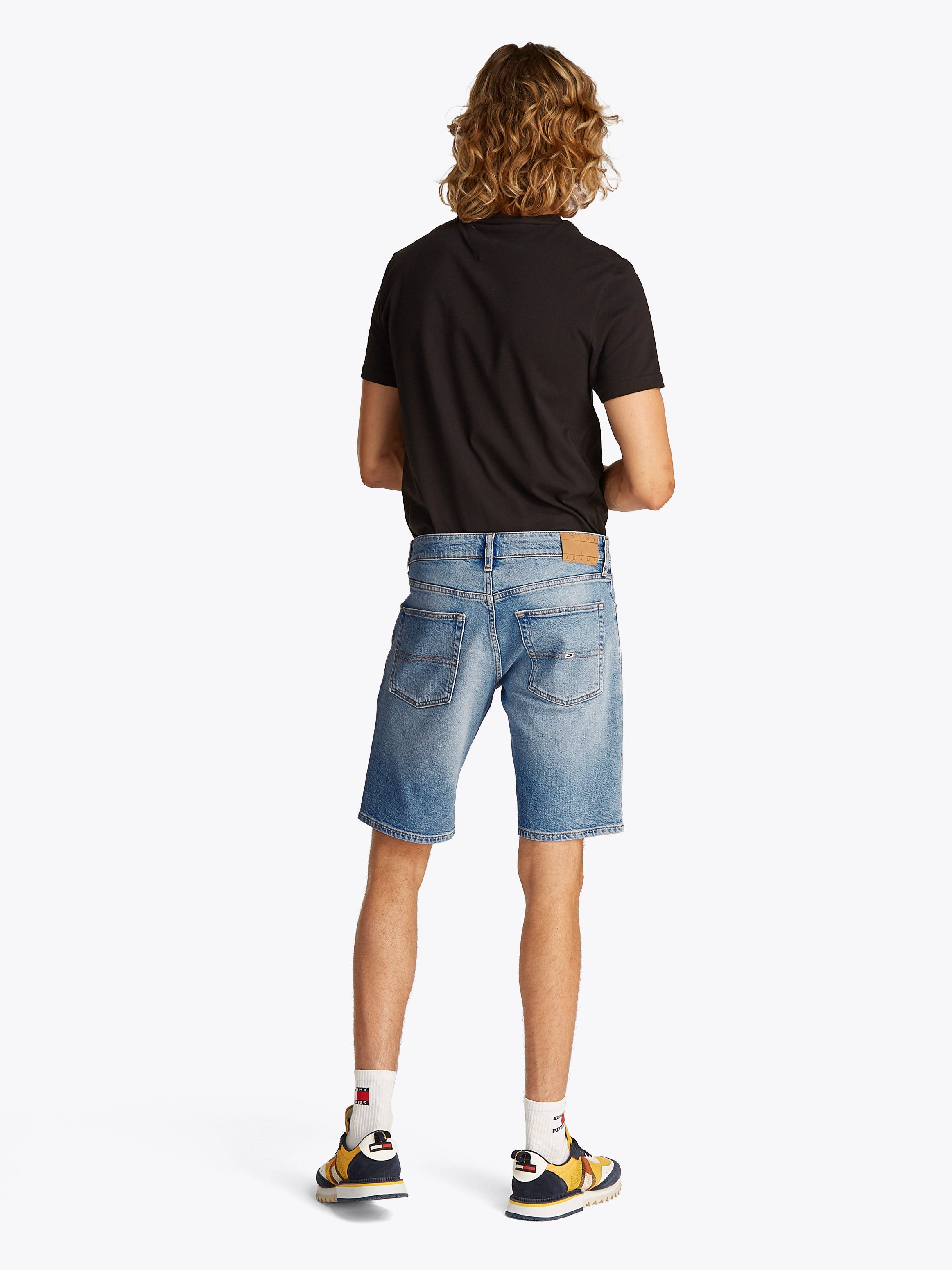 TOMMY Jeansshort SCANTON SHORT Met riemlussen