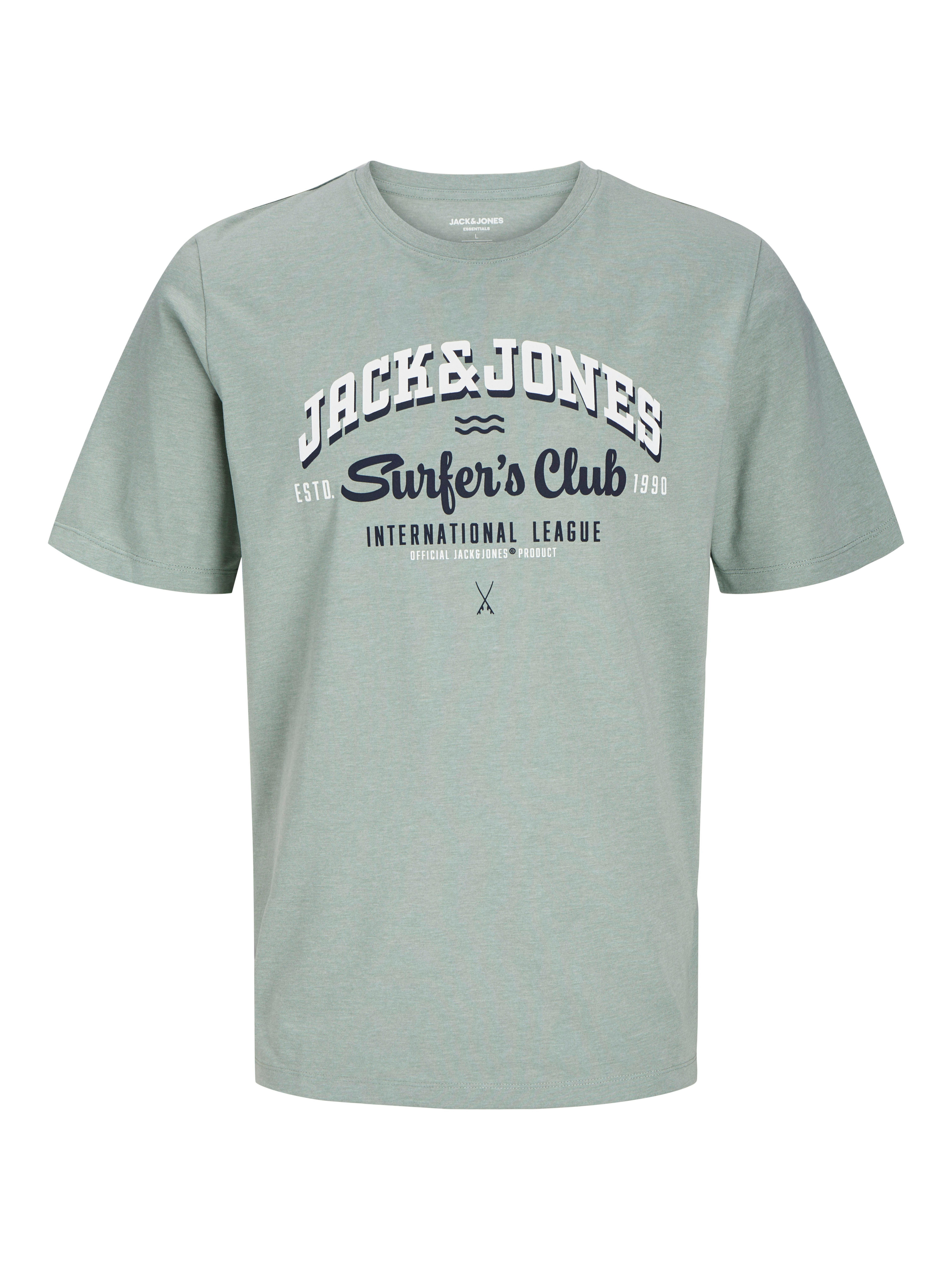 Jack & Jones PlusSize T-shirt JJELOGO TEE SS O-NECK 2 COL AW24 S PLS