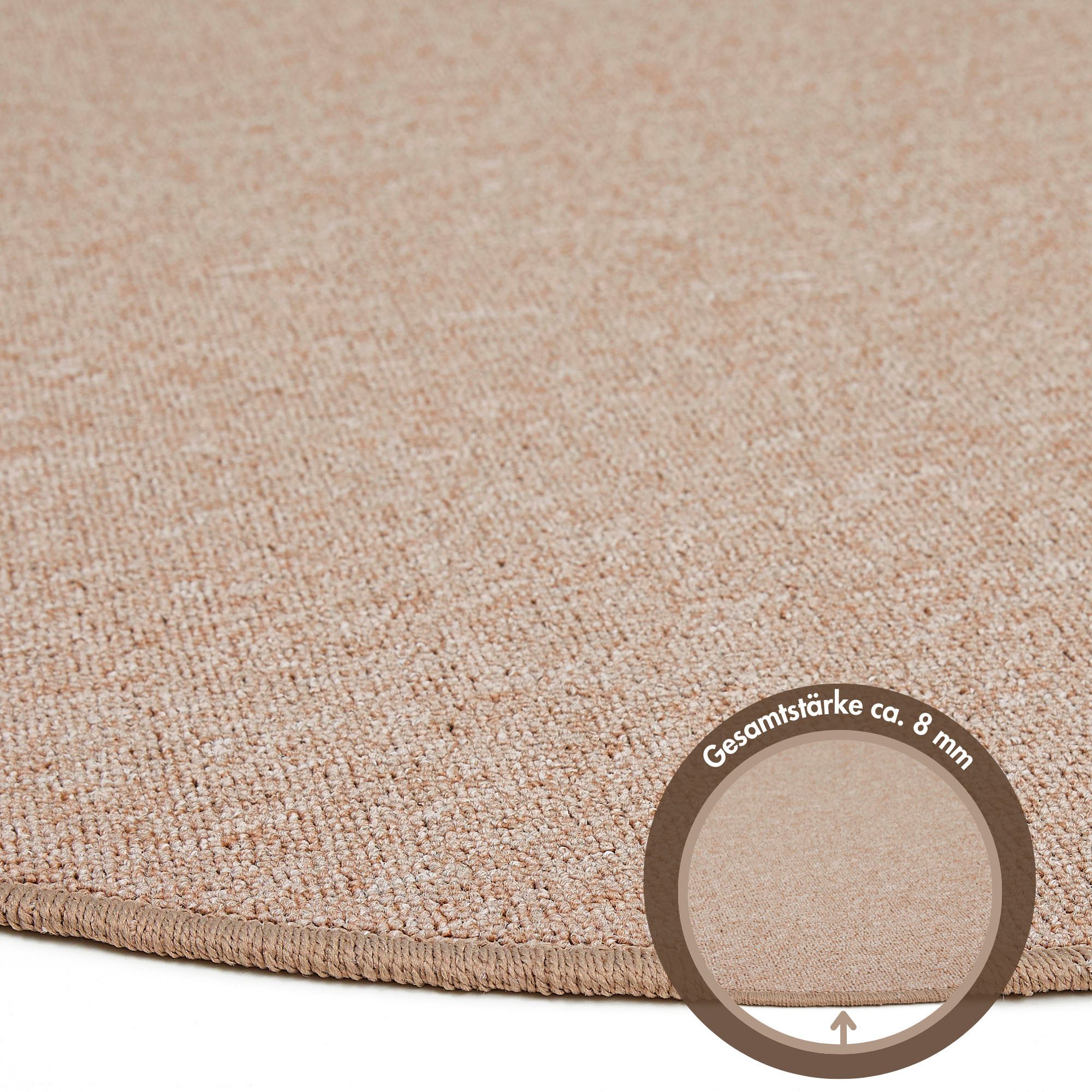 Andiamo Vloerkleed Luton, Made in Germany gemêleerde look, ideaal in de woonkamer & slaapkamer