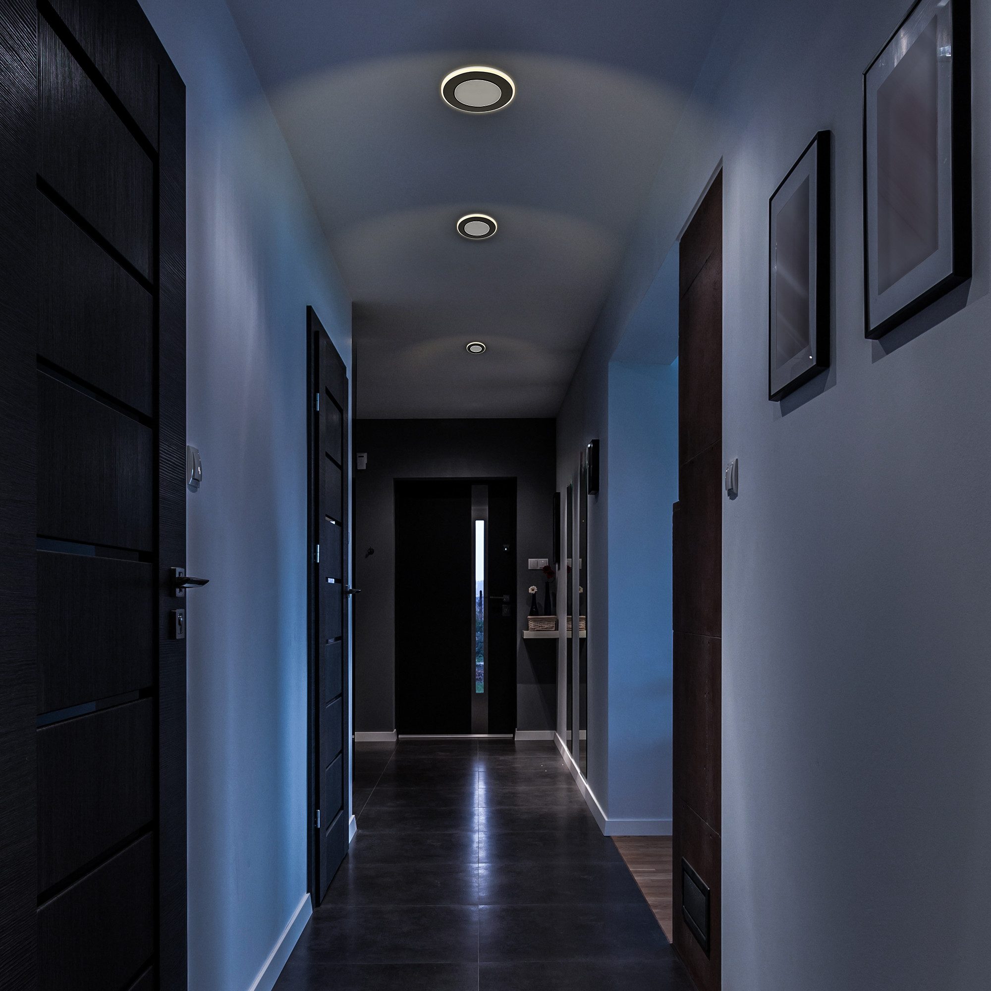B.K.Licht Inbouwlamp BK_EL1622 6-delig set LED inbouwspots, met nachtlampfunctie (6-delig)