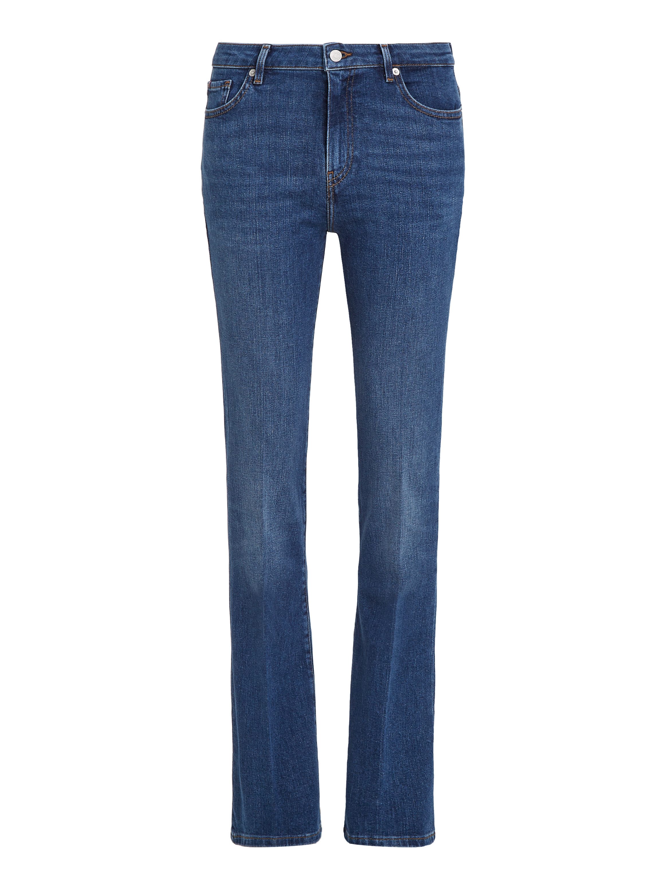 Tommy Hilfiger Bootcut jeans BOOTCUT RW CLER met logo-badge