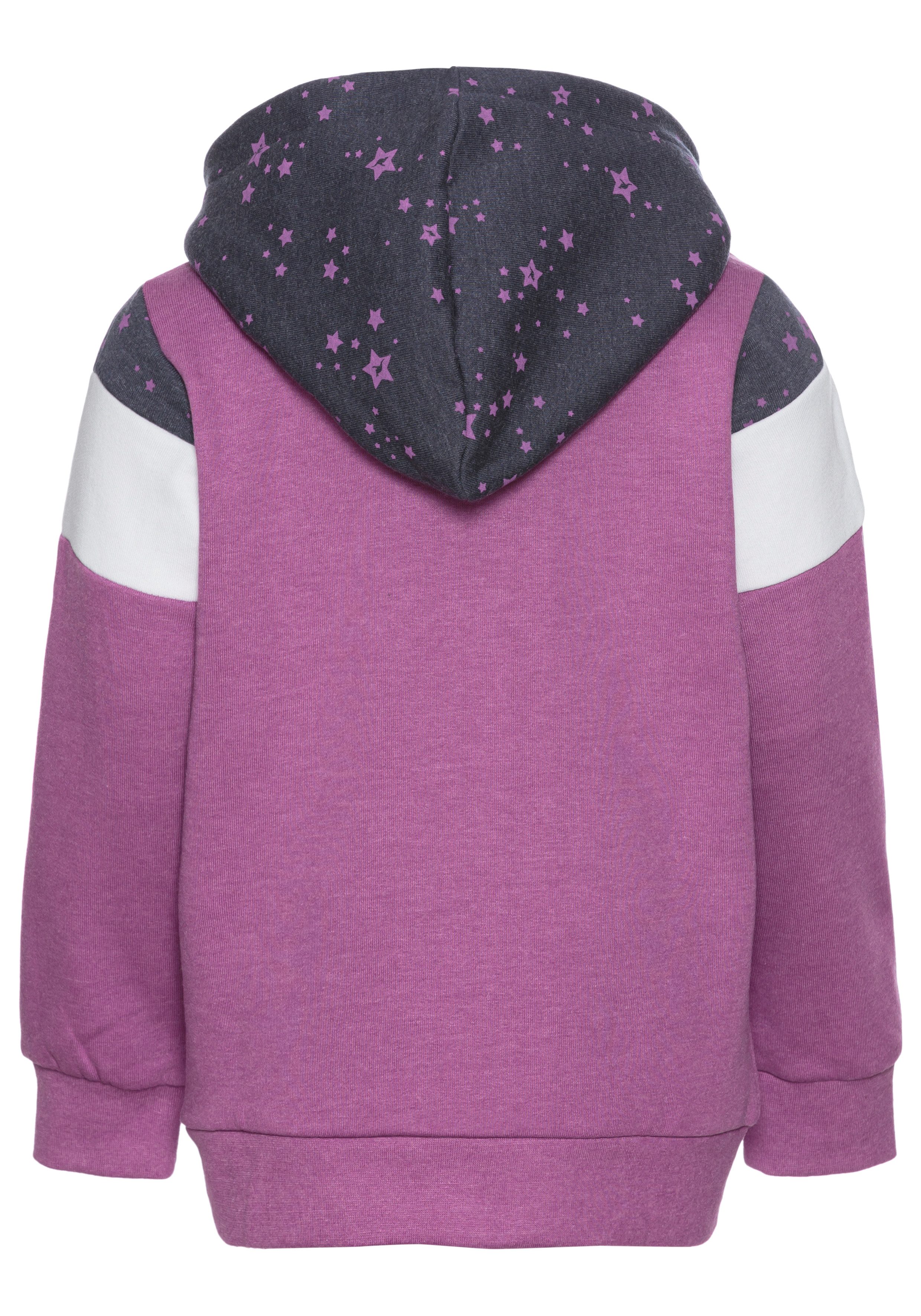 KangaROOS Hoodie Colourblocking voor kleine meisjes