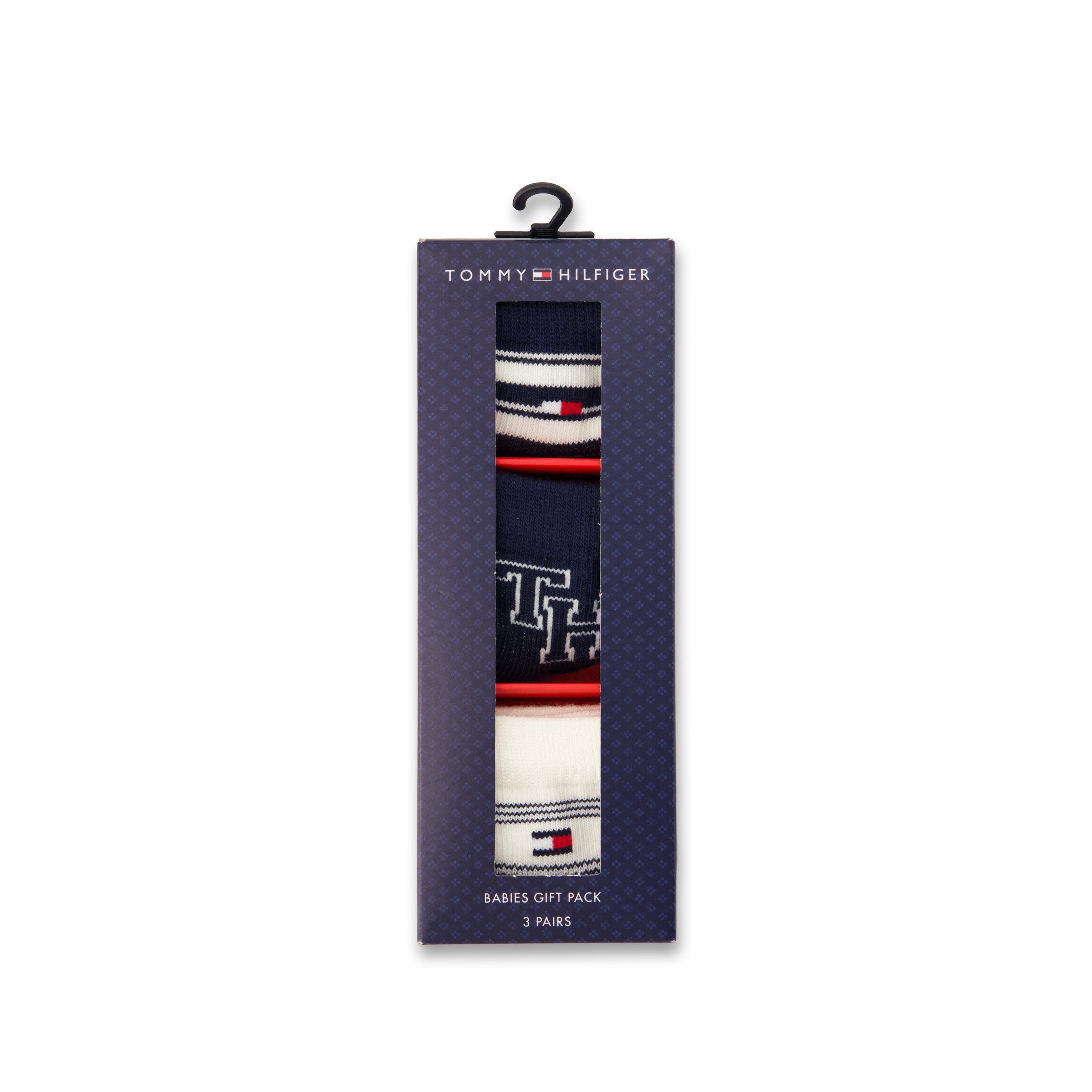 Tommy Hilfiger Sokken TH BABY SOCK 3P GIFTBOX STRIPE (Set van 3)