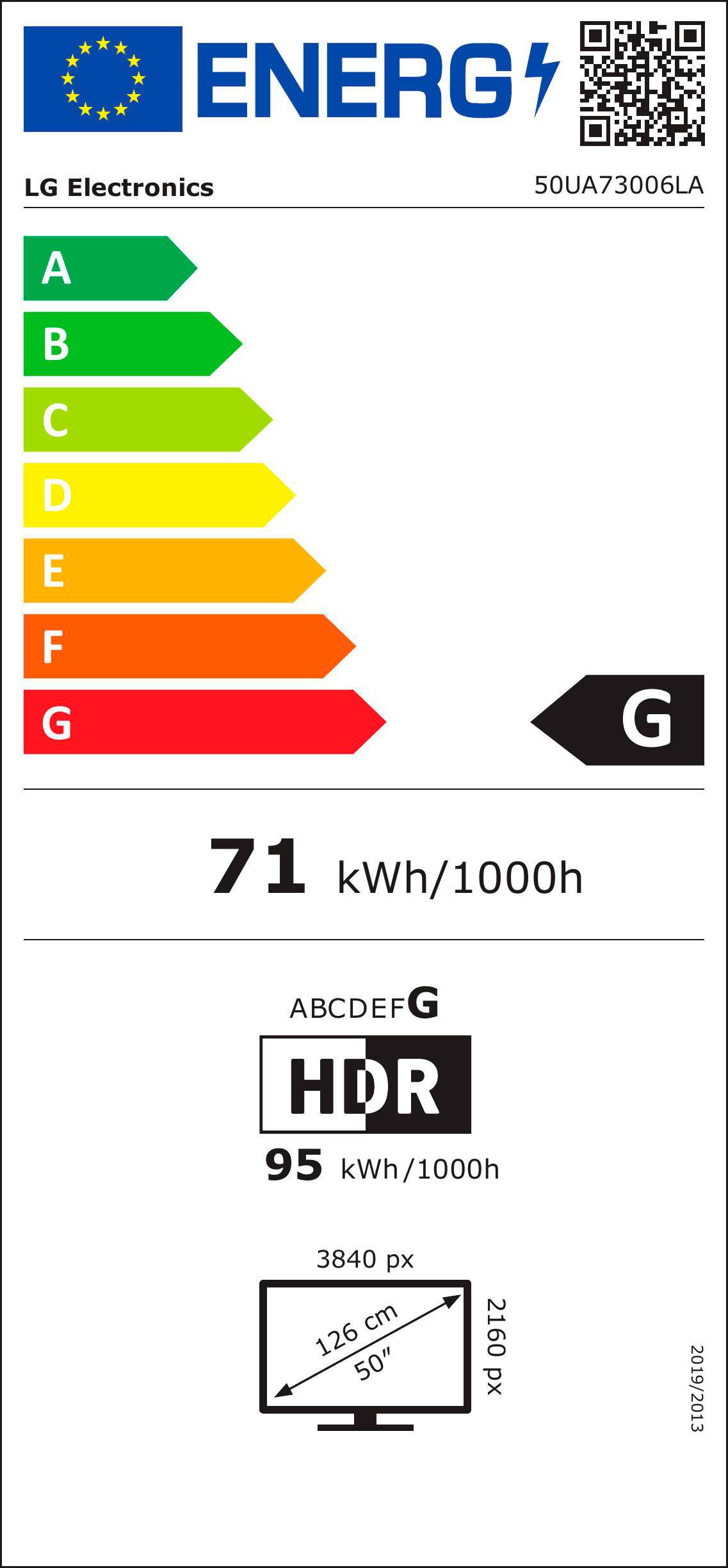 LG Led-TV 50UA73006LA