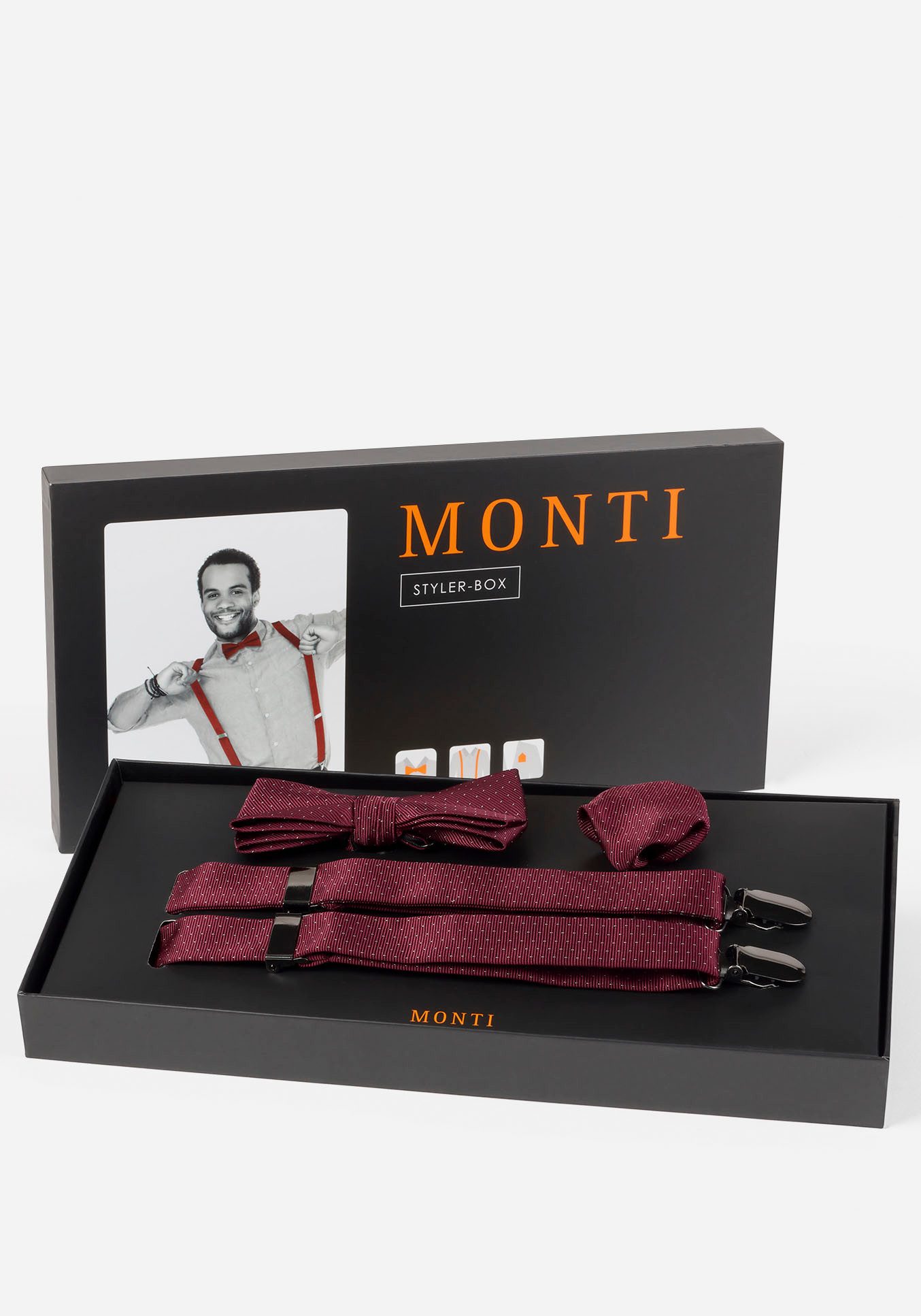 MONTI Bretels SILVIO (set, 3 stuks)