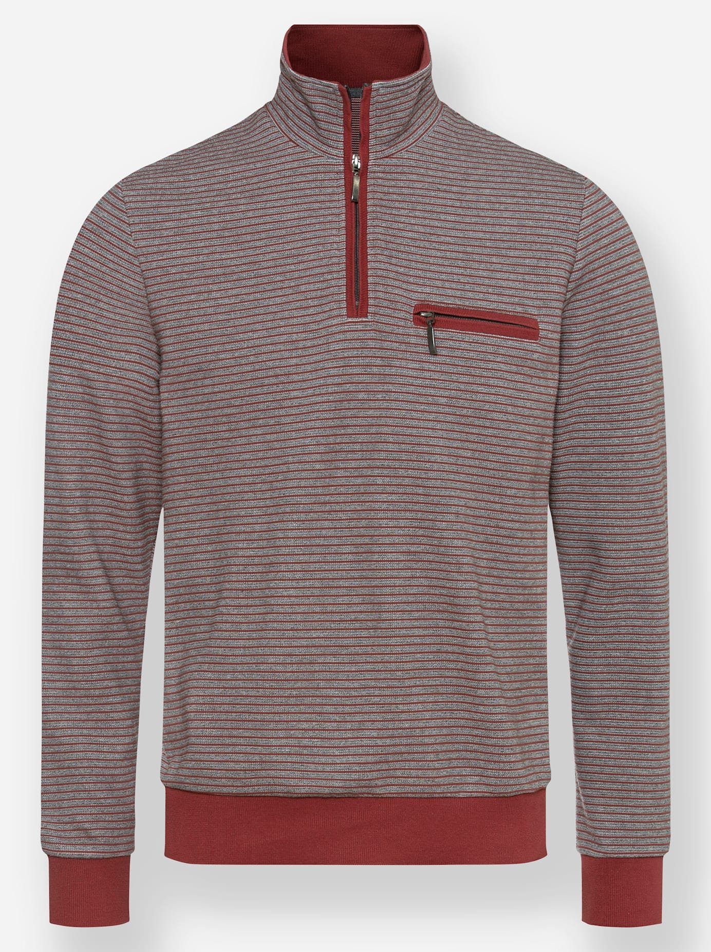 Marco Donati Poloshirt Shirt met lange mouwen (1-delig)