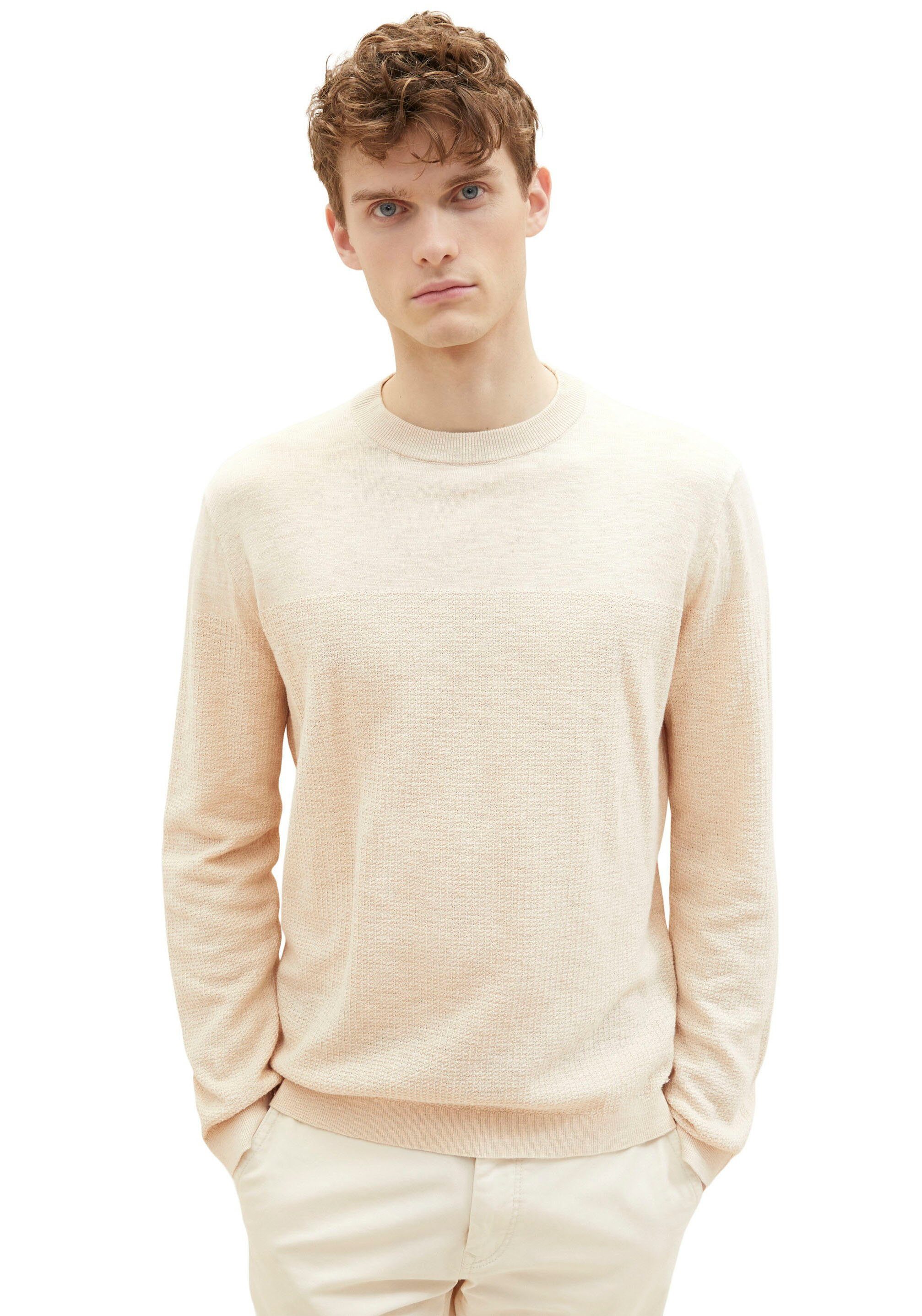 Tom Tailor Trui met ronde hals