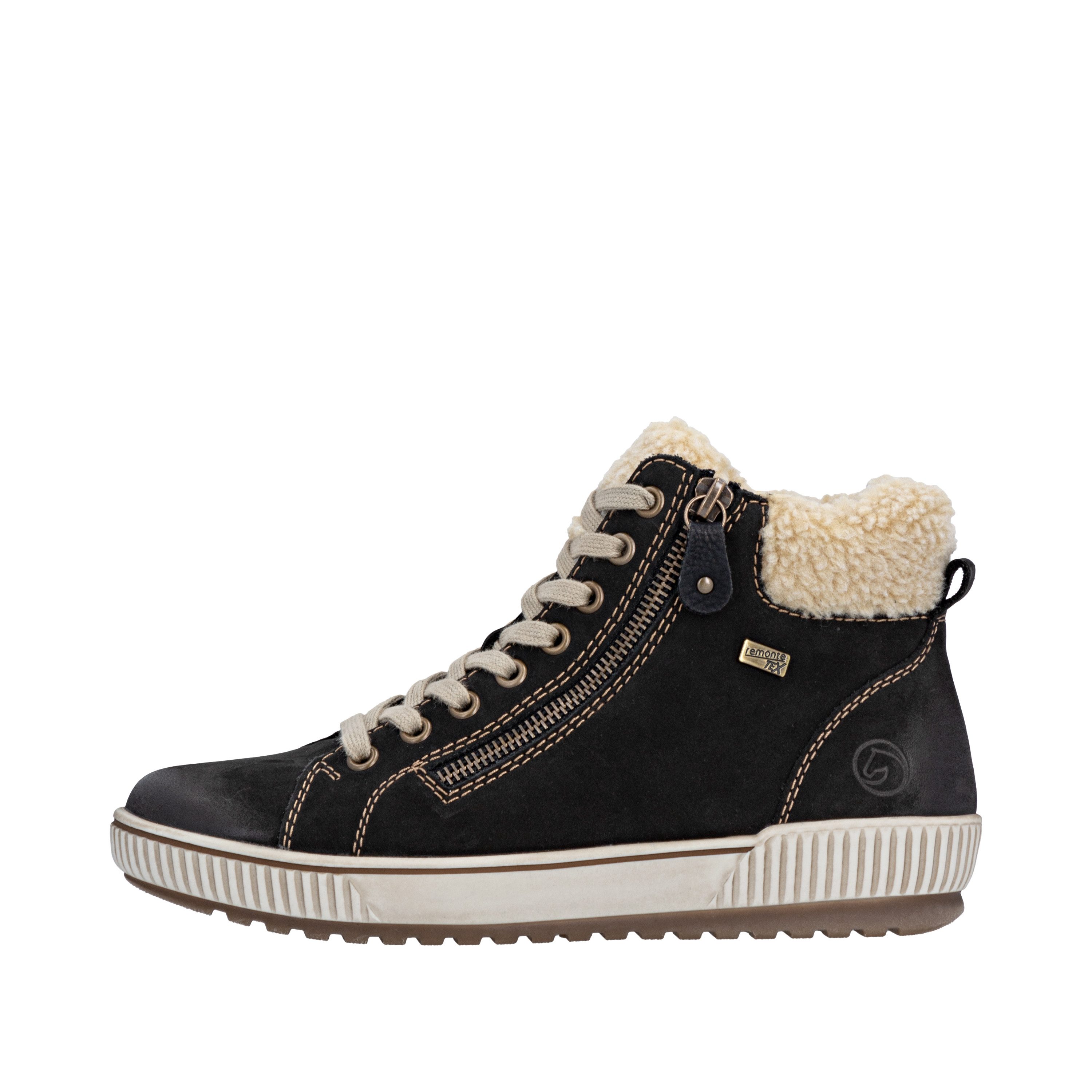 Remonte Winterlaarzen Veterboots, enkellaars, casual boots met Tex-uitvoering