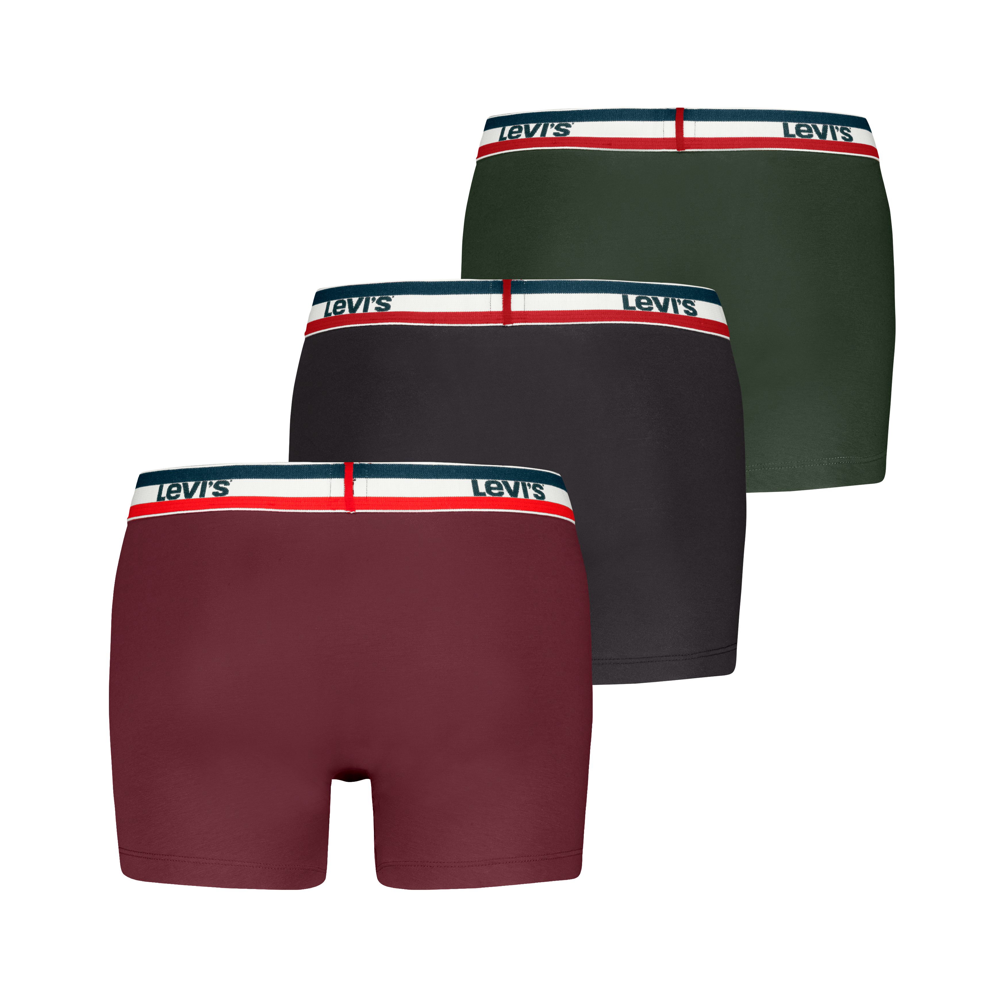 Levi's® Boxershort LEVIS MEN SPRTSWR LOGO BOXER BRIEF 3P (Set van 3)