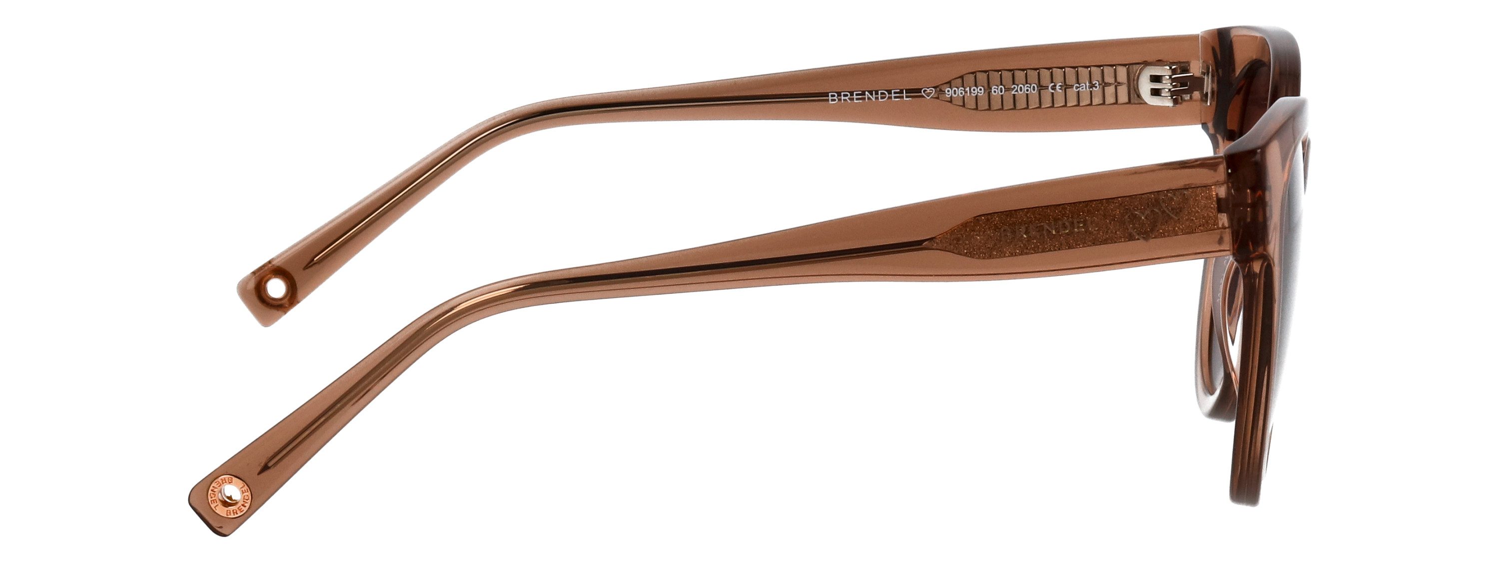BRENDEL eyewear Zonnebril 906199 Vorm Panto, hoogwaardige glazen, adc uv 400