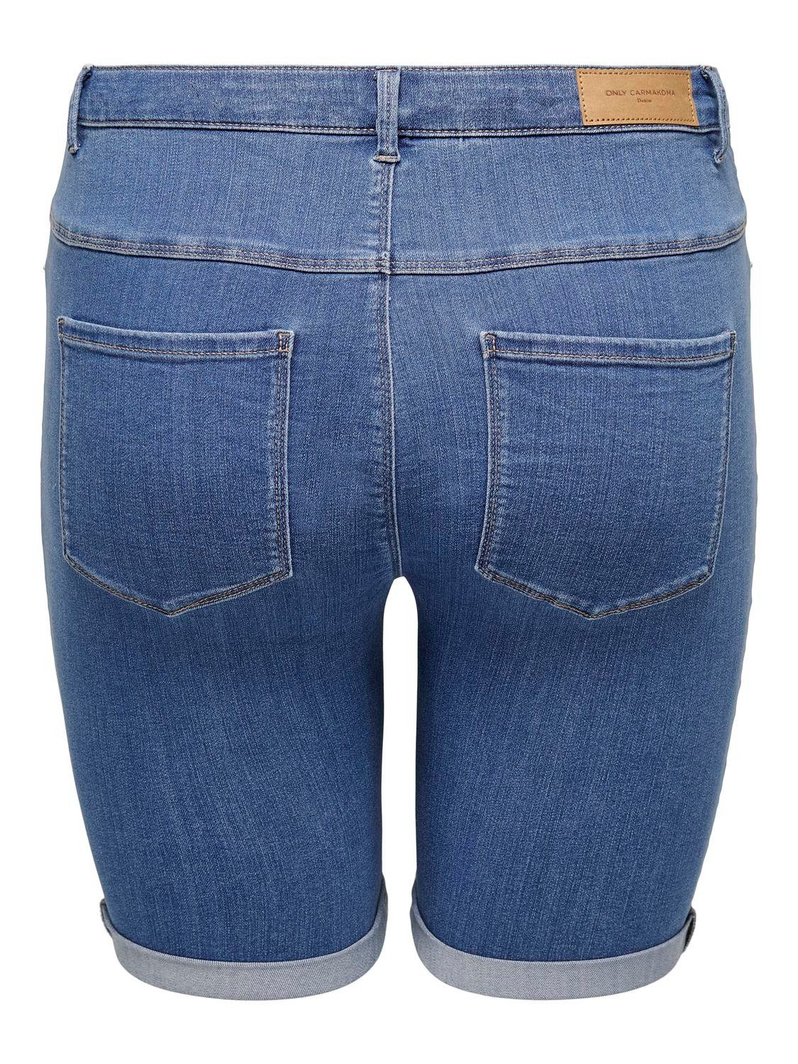 ONLY CARMAKOMA Jeansshort CARTHUNDER LIFE REG LONG SHORTS DNM