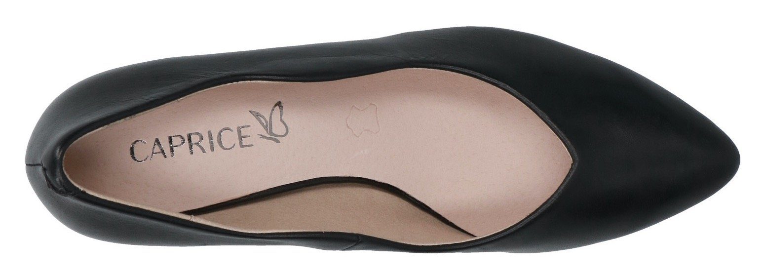 Caprice Pumps avondschoen, feestelijke schoen, trechterhak, in spitse vorm, breedte g