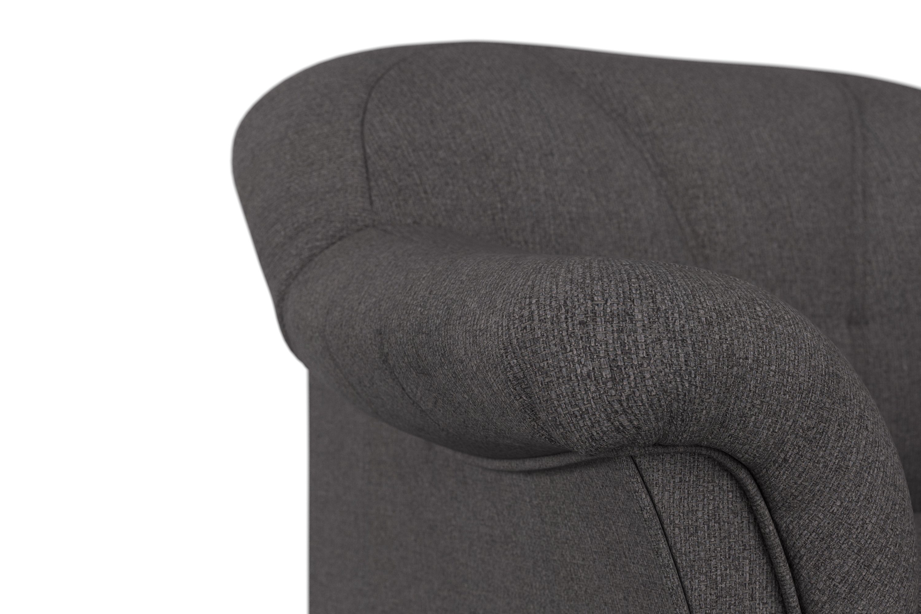 DOMO collection Fauteuil Pegnitz tijdloos, elegante armleuningen, comfortabel