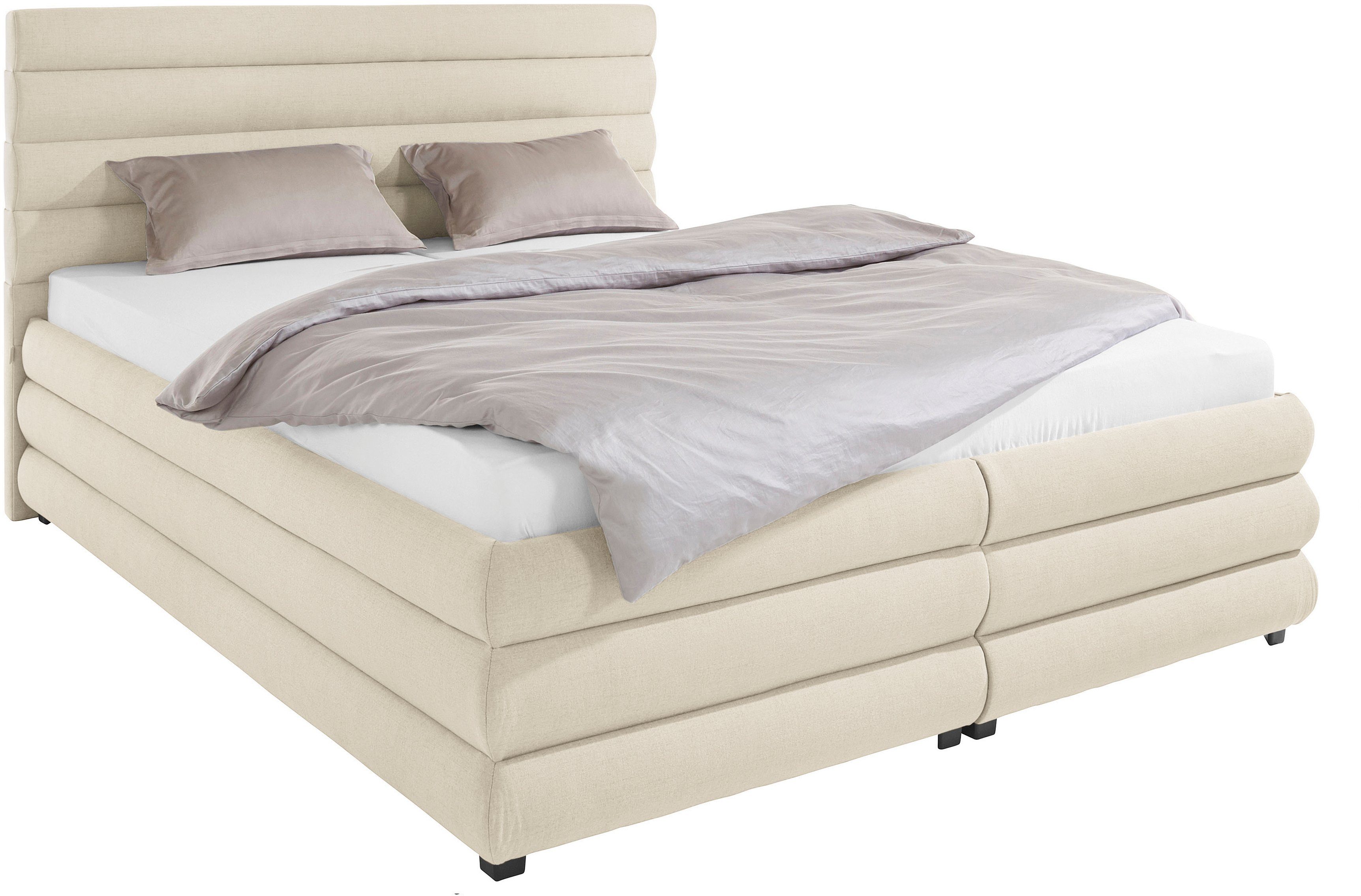 LeGer Home by Lena Gercke Gestoffeerd bed Maylis naar keuze met en zonder matras en lattenbodem, ook in 200 cm breedte