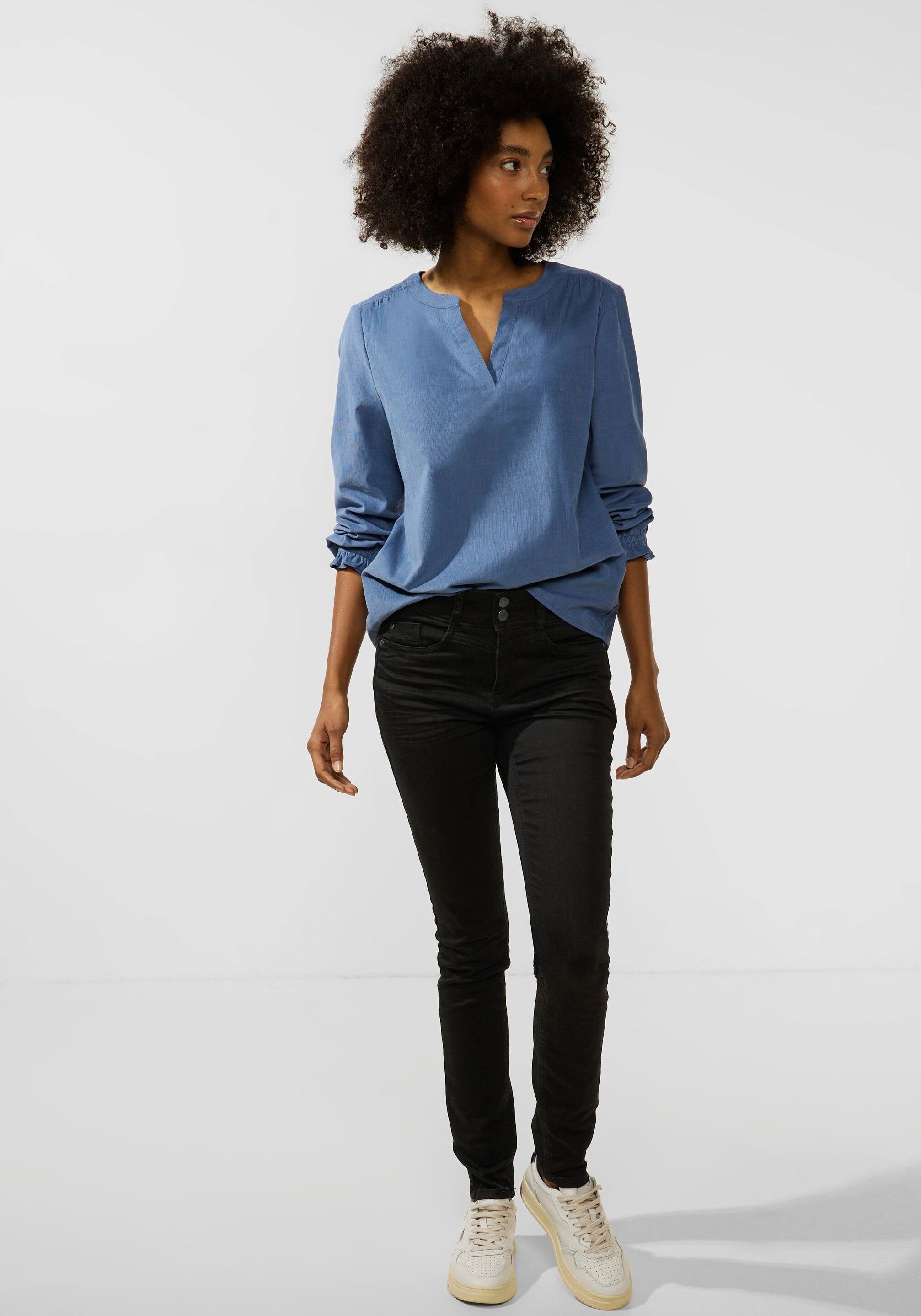 STREET ONE Slim fit jeans in 5-pocketsstijl