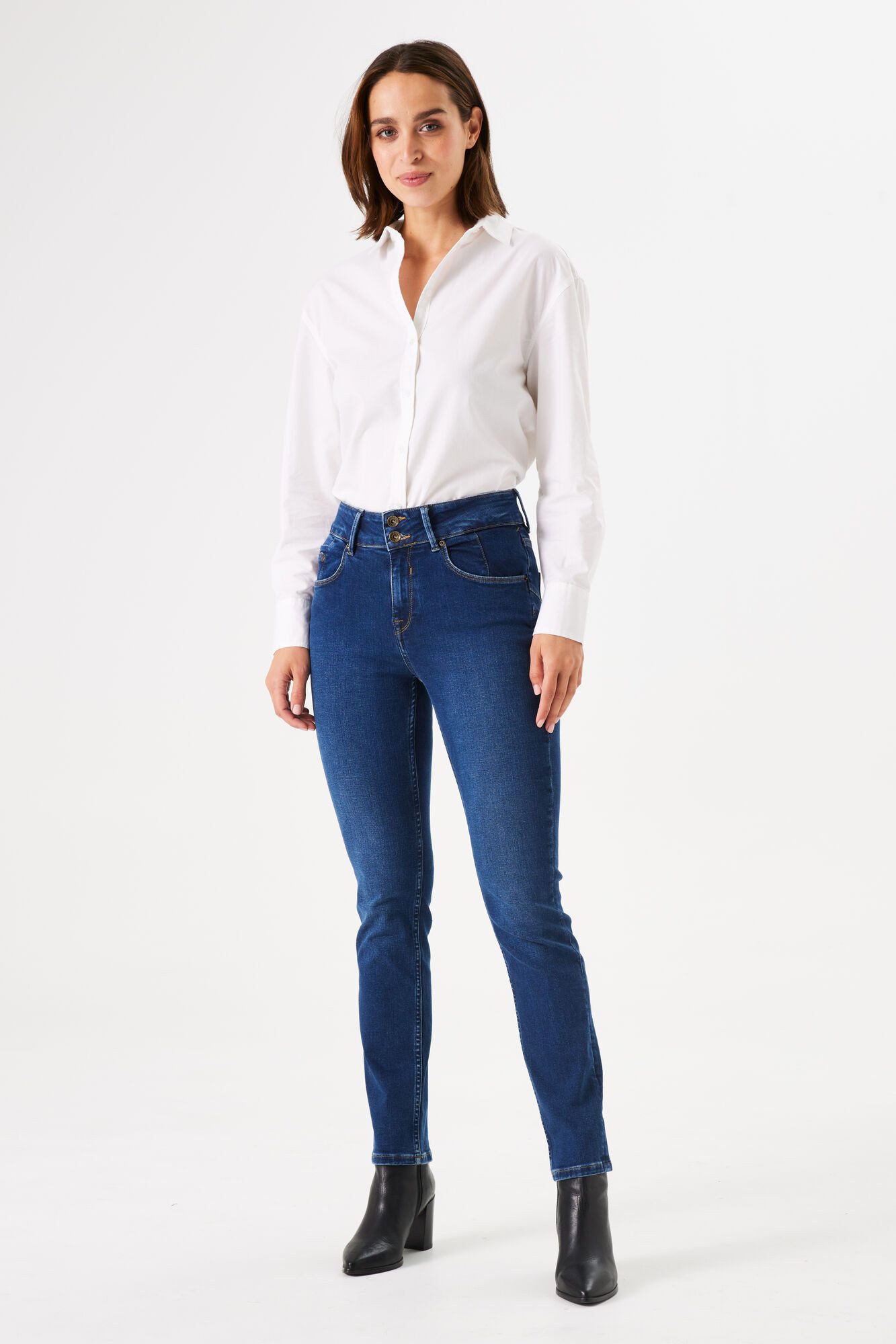 Garcia Slim fit jeans Caro slim curved