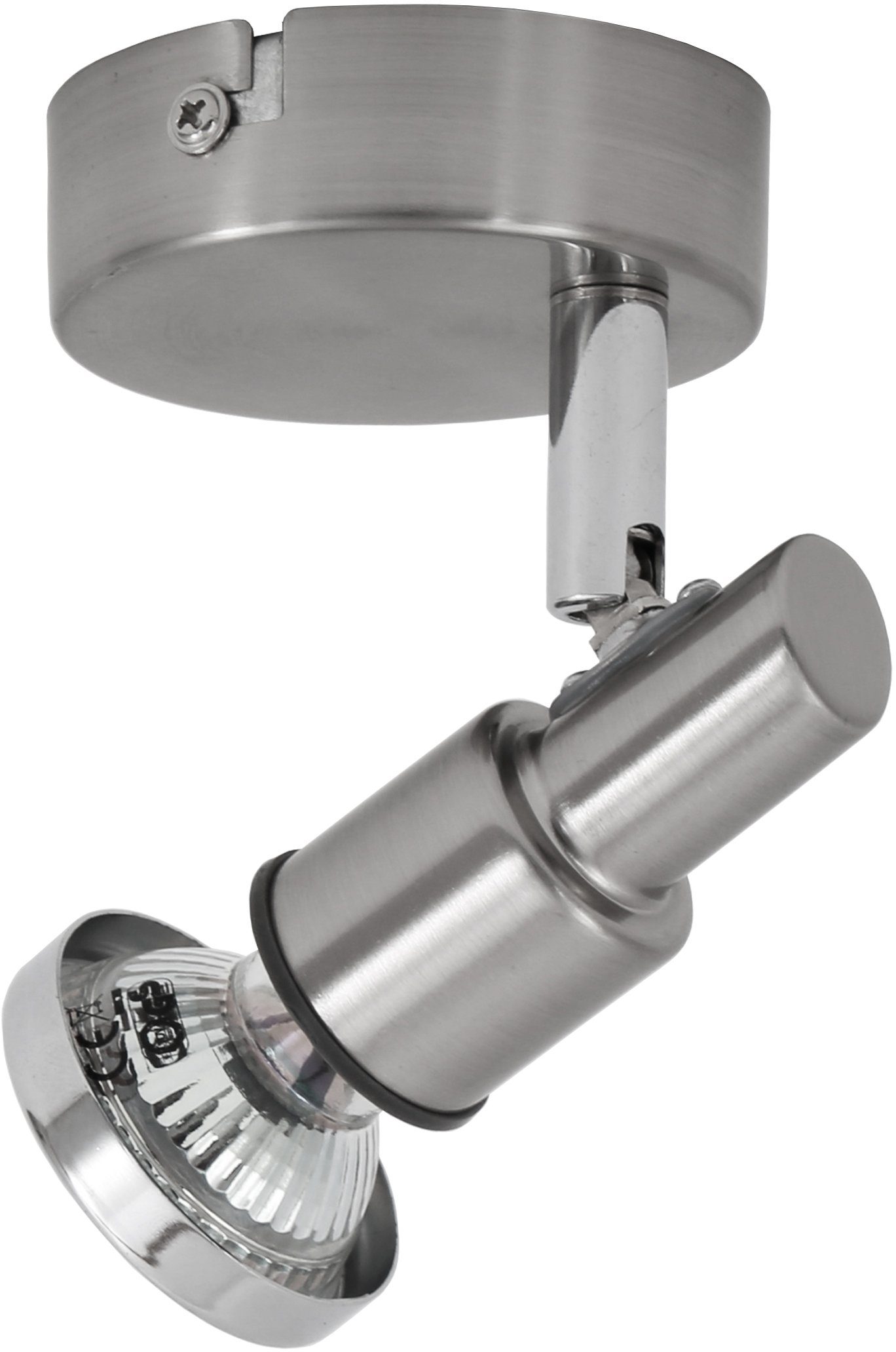 B.K.Licht Ledplafondspot voor buiten Aurel Wandlamp, plafondlamp, draaibaar, 5W 400lm 3.000K, GU10, IP44