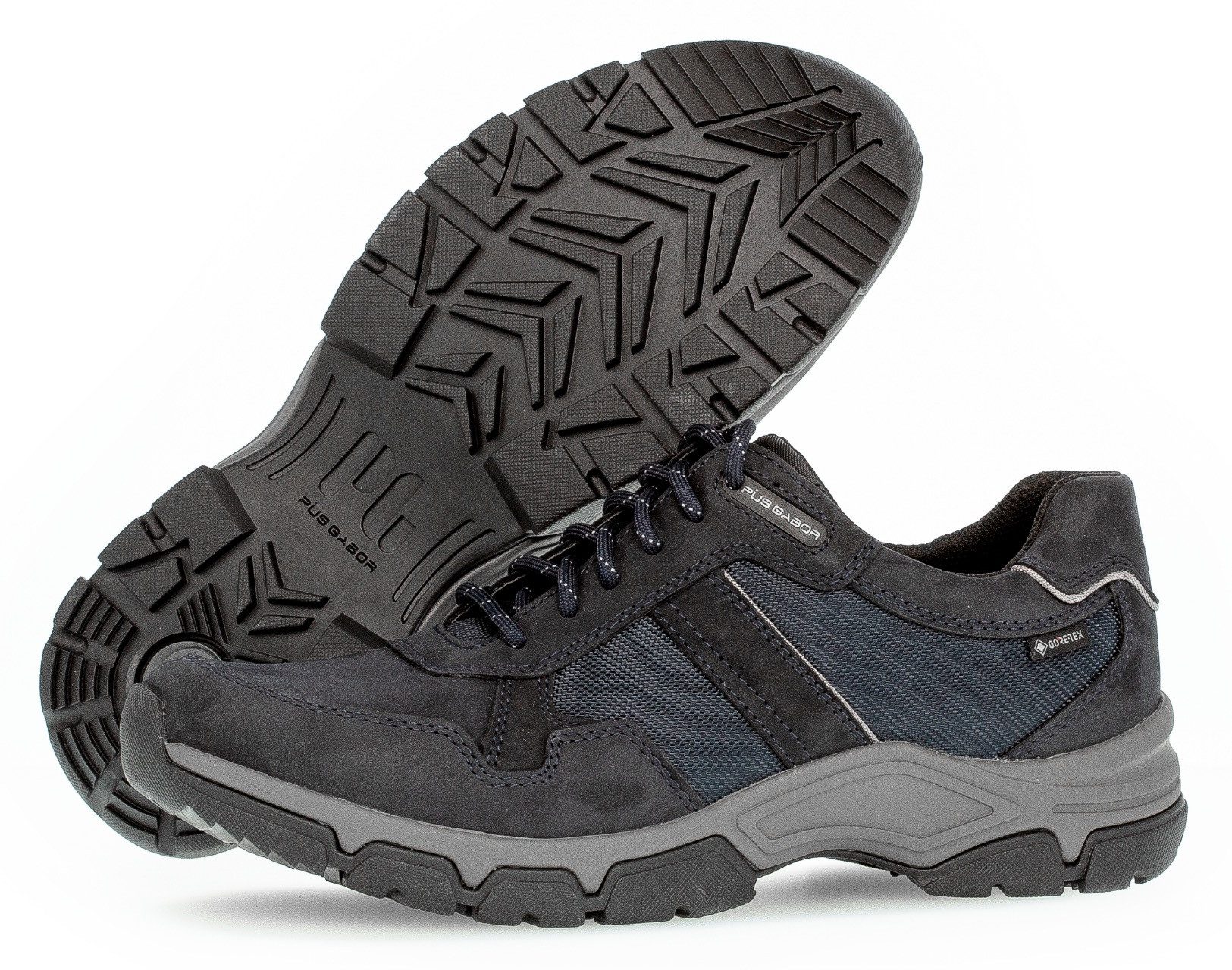 Pius Gabor Sneakers , veterschoenen, lage schoen, vrijetijdsschoen met gore-tex, breedte g