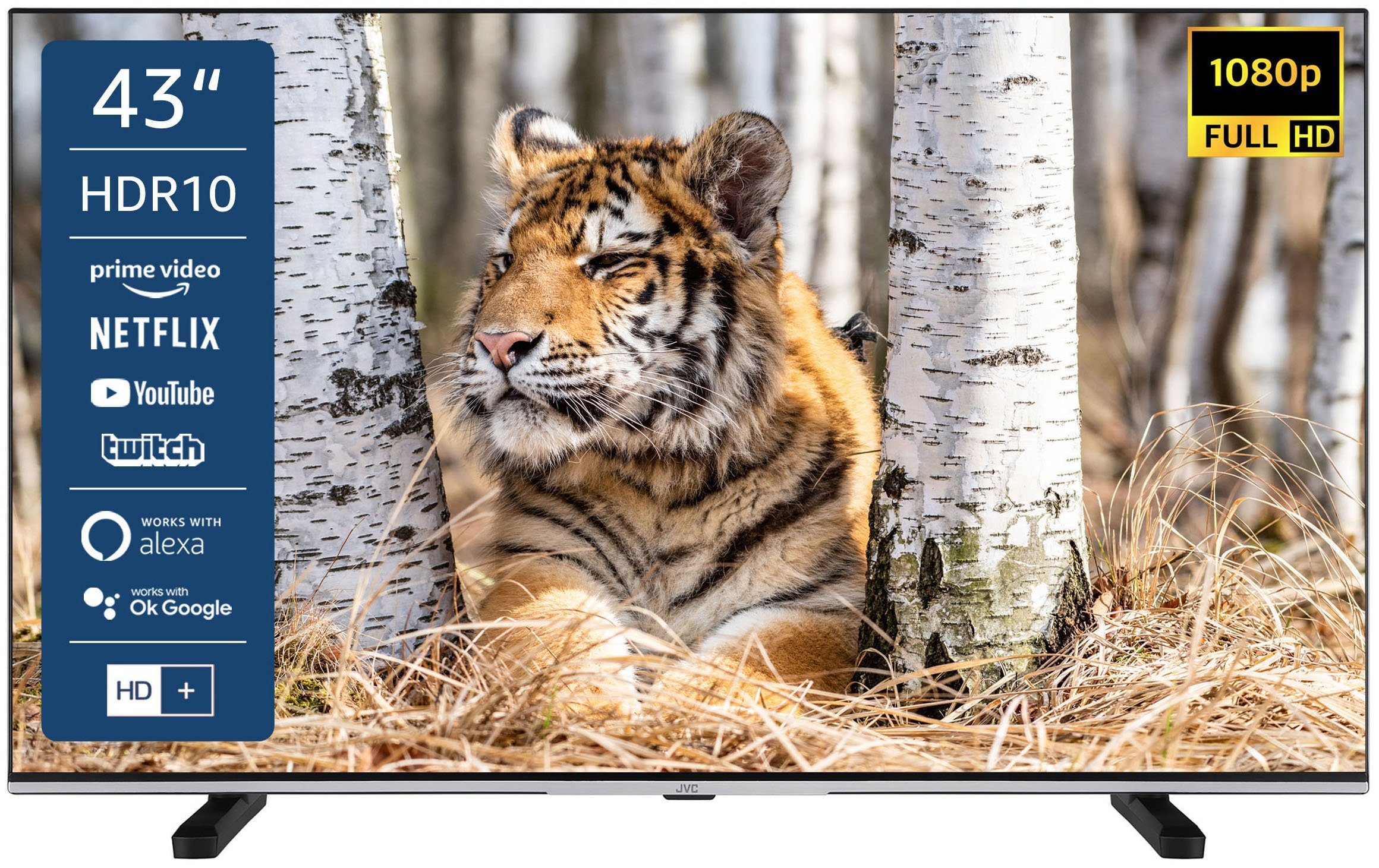 JVC Led-TV LT-43VFE5155, 108 cm / 43 ", Full HD, Smart TV
