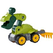 big speelgoed graafmachine power worker mini dino t-rex made in germany groen