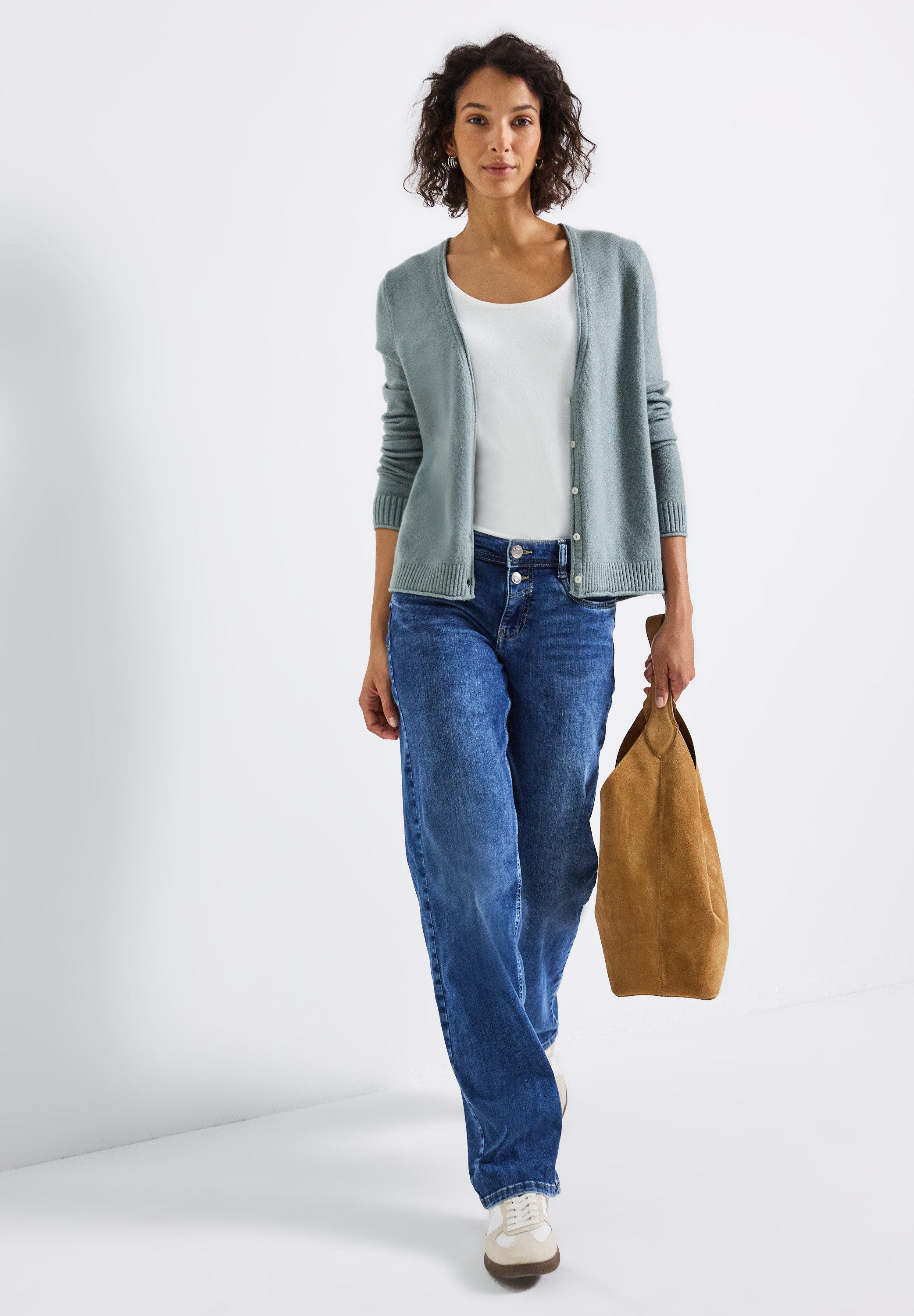 STREET ONE Cardigan met v-hals