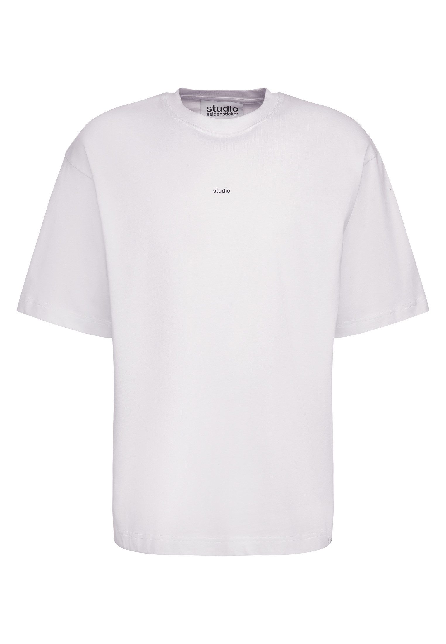 studio seidensticker T-shirt Studio 1/2 ronde hals uni