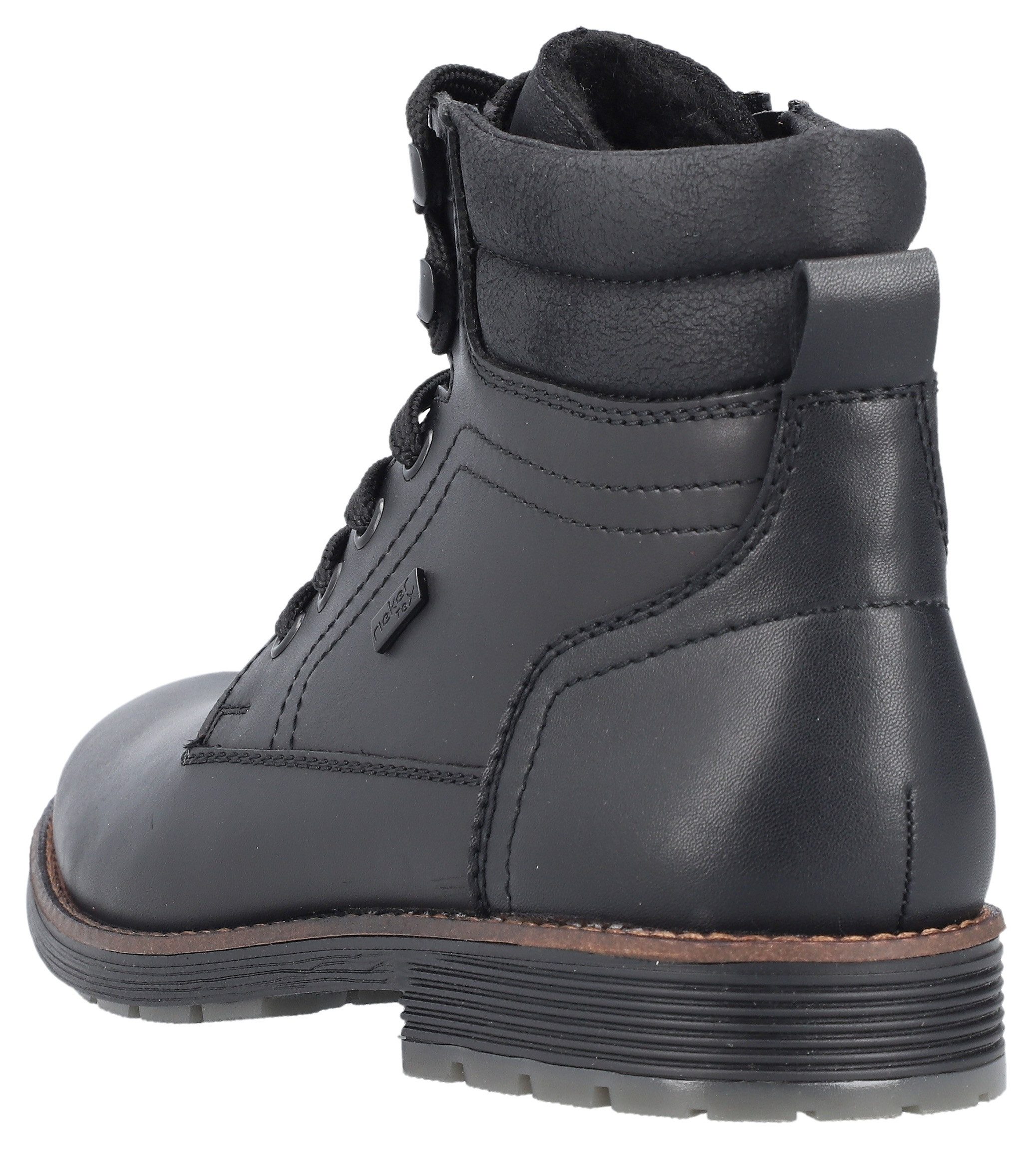 Rieker Winterlaarsjes veterschoenen, enkellaars, laarzen met riekertex-membraan, smalle vorm